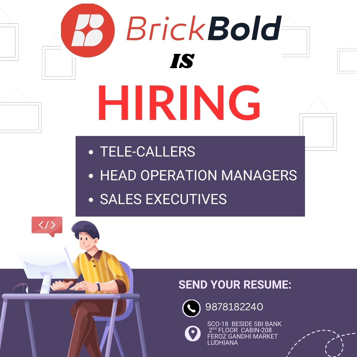 Brick Bold - 🚨 We’re Hiring! 🚨 Join the dynamic team at... | Facebook