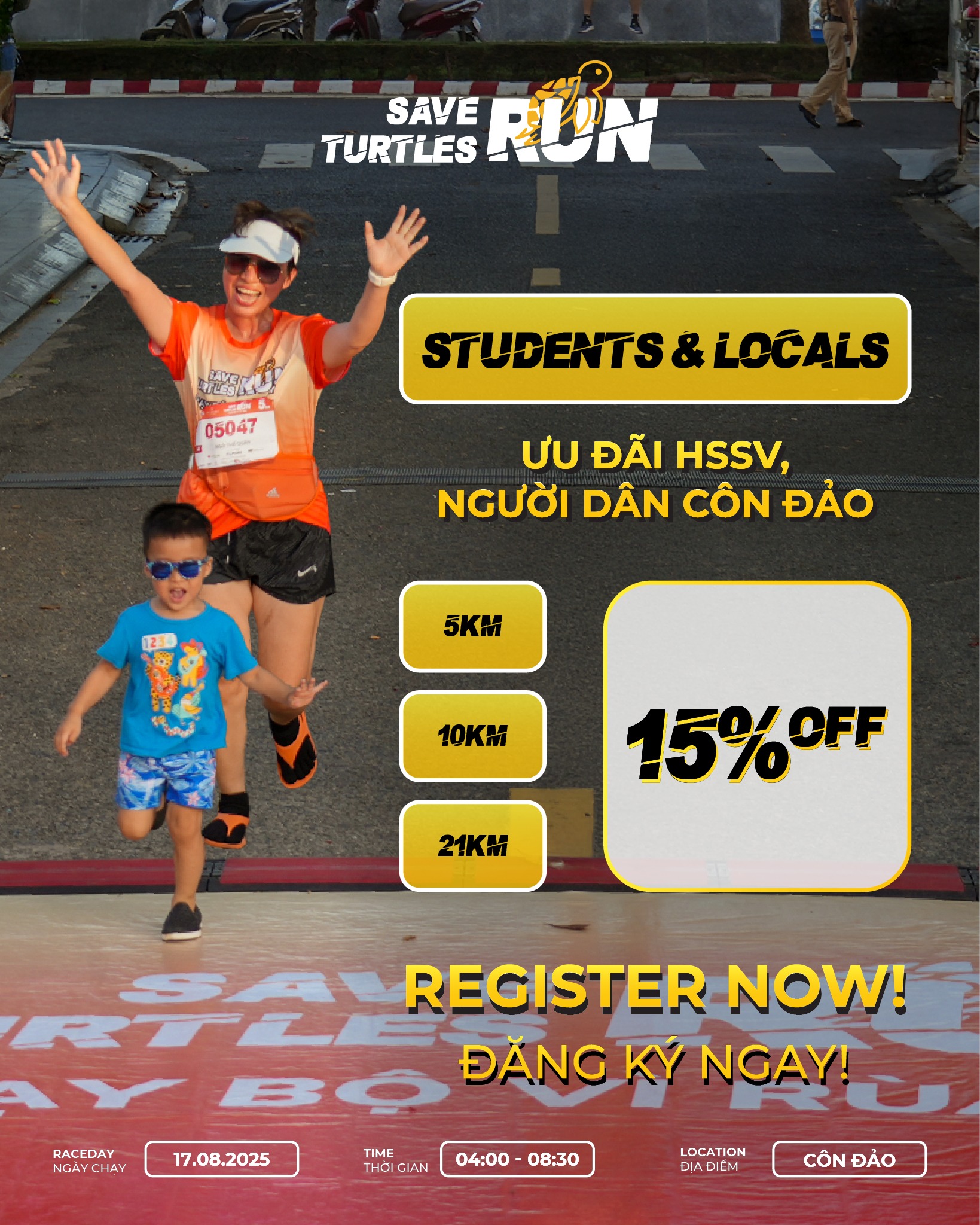 📢 ƯU ĐÃI GIẢM 15%... - Save Turtles Run - Chạy Bộ Vì Rùa Biển | Facebook