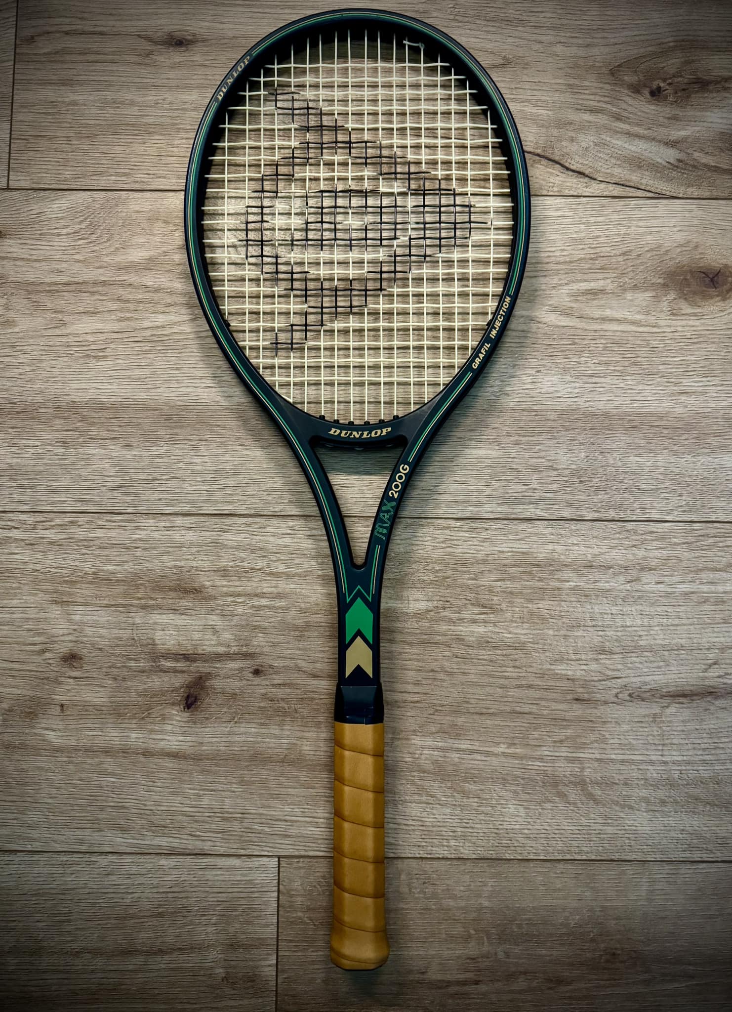 Raquette De Tennis Vintage Harry C Lee & Co New York - Rare, Avec Power Bow