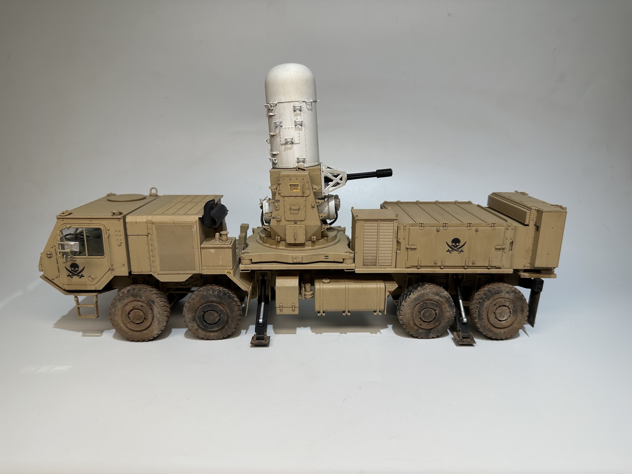 1/35 scale model US C-RAM WITH HEMTT A3 If you enjoy my work