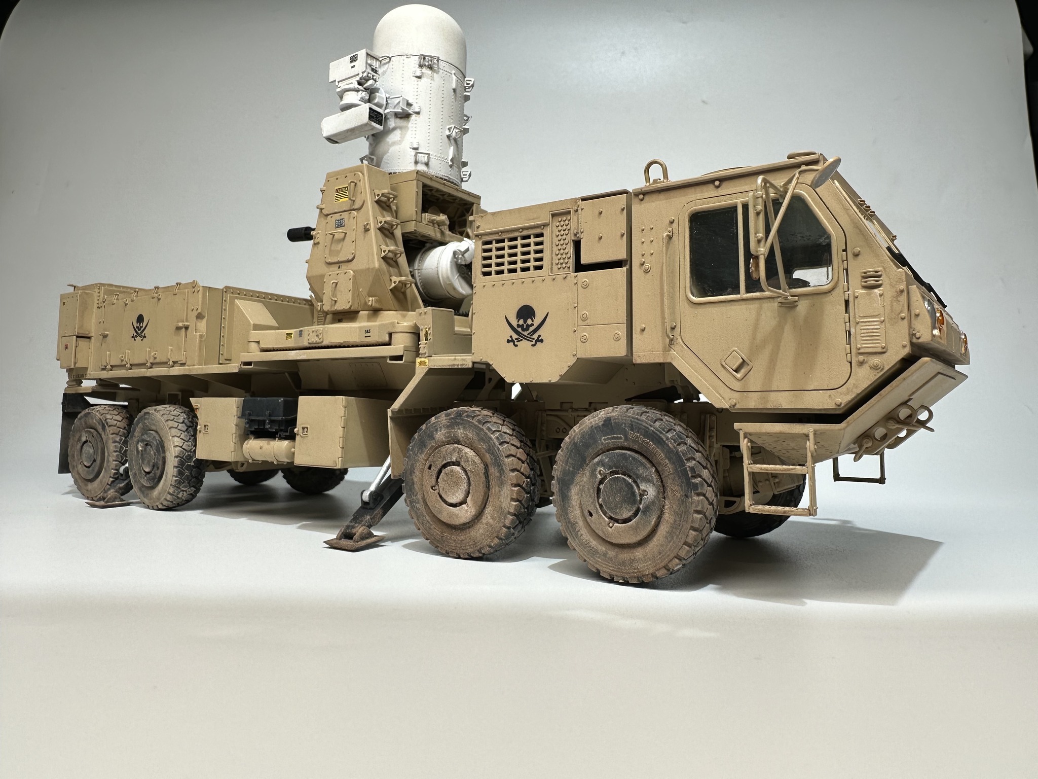1/35 scale model US C-RAM WITH HEMTT A3 If you enjoy my work