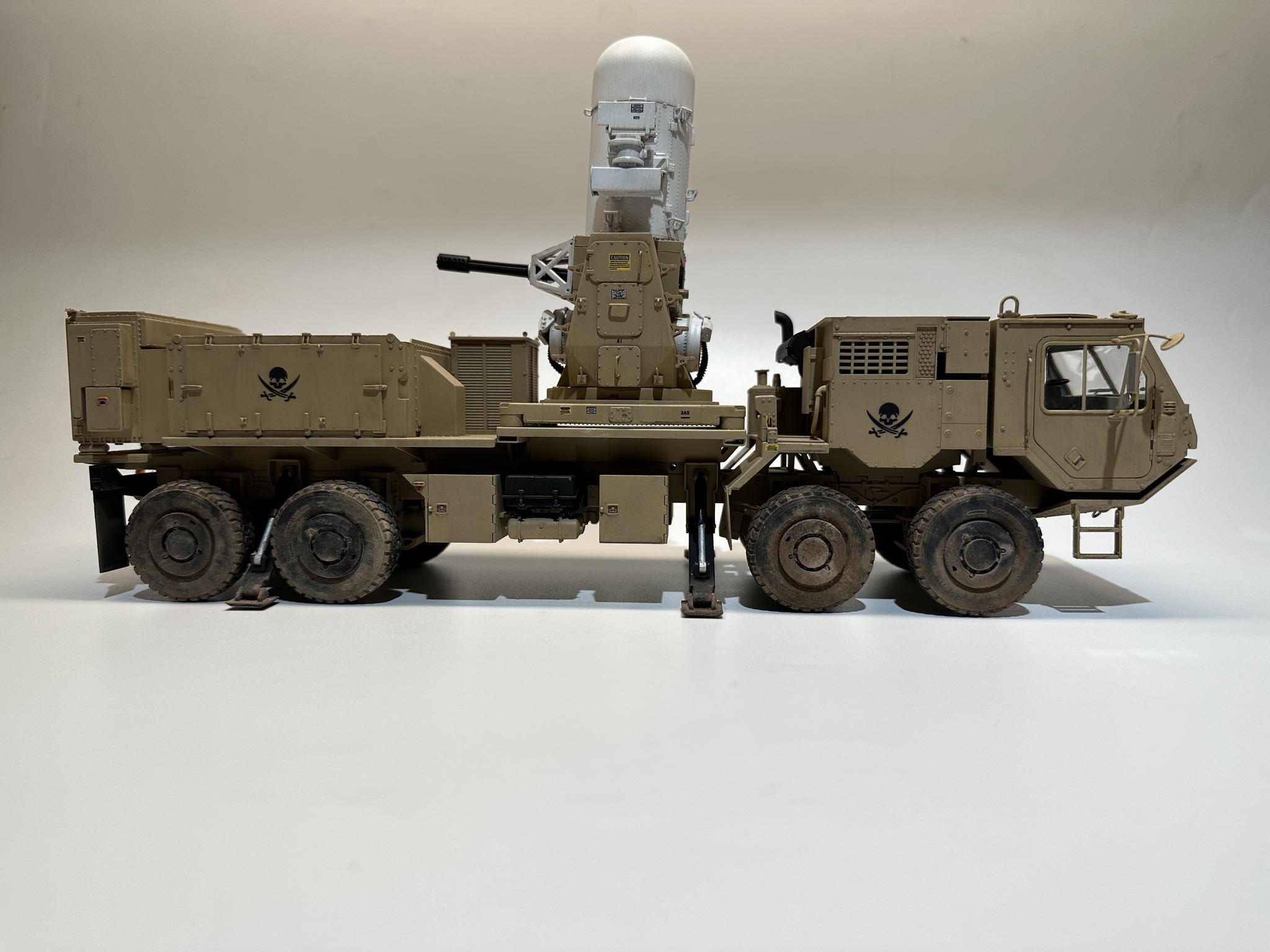 1/35 scale model US C-RAM WITH HEMTT A3 If you enjoy my work
