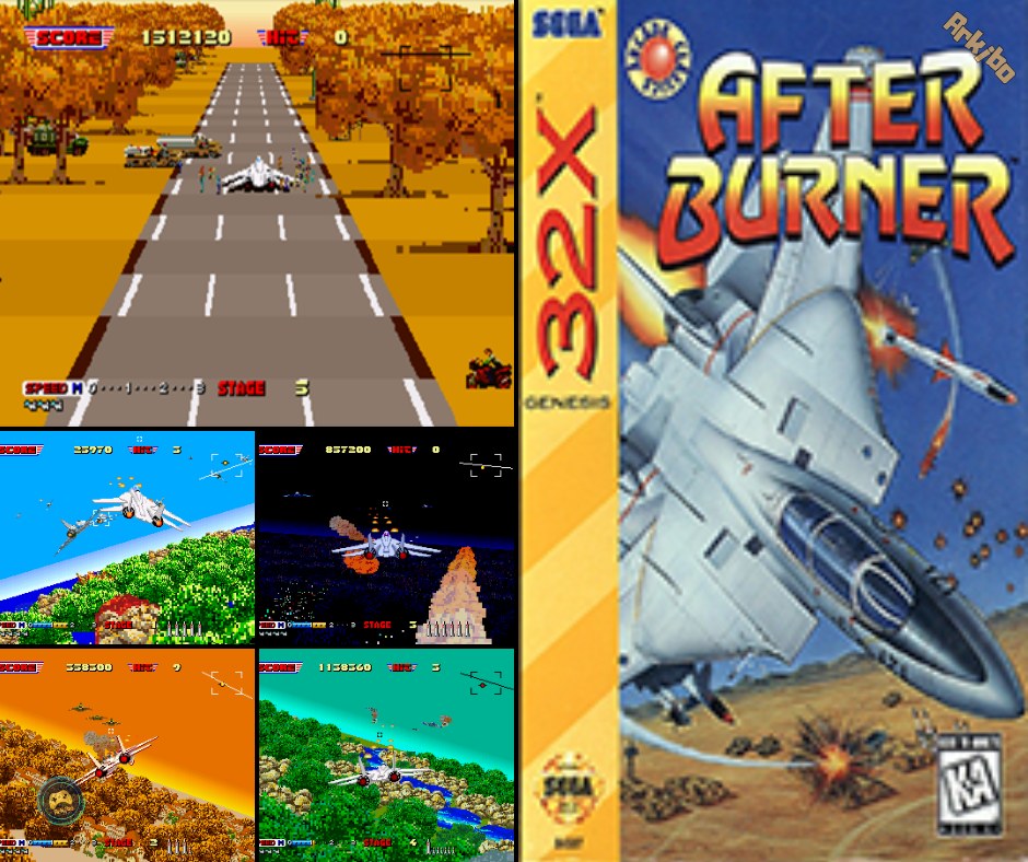 This… is After Burner II on the Sharp X68000 #afterburner #sega
