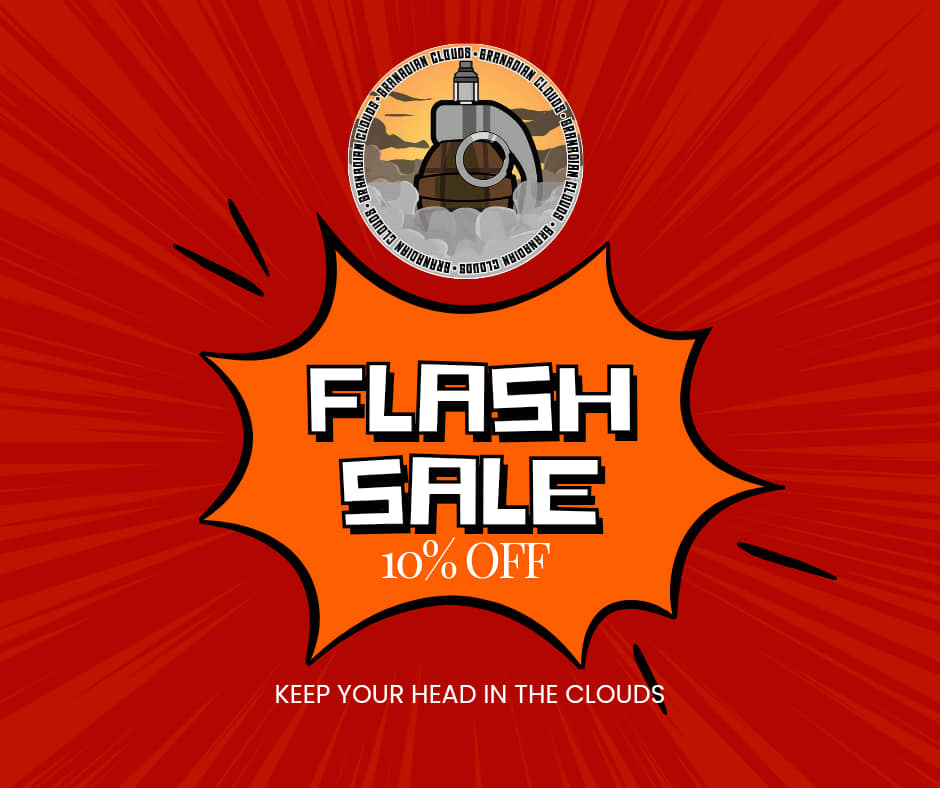 vape juice flash sale coupon Granadian Clouds Strength | Bottle Size:20mg | 10ml E liquid SpearMint Lost Mary 7K