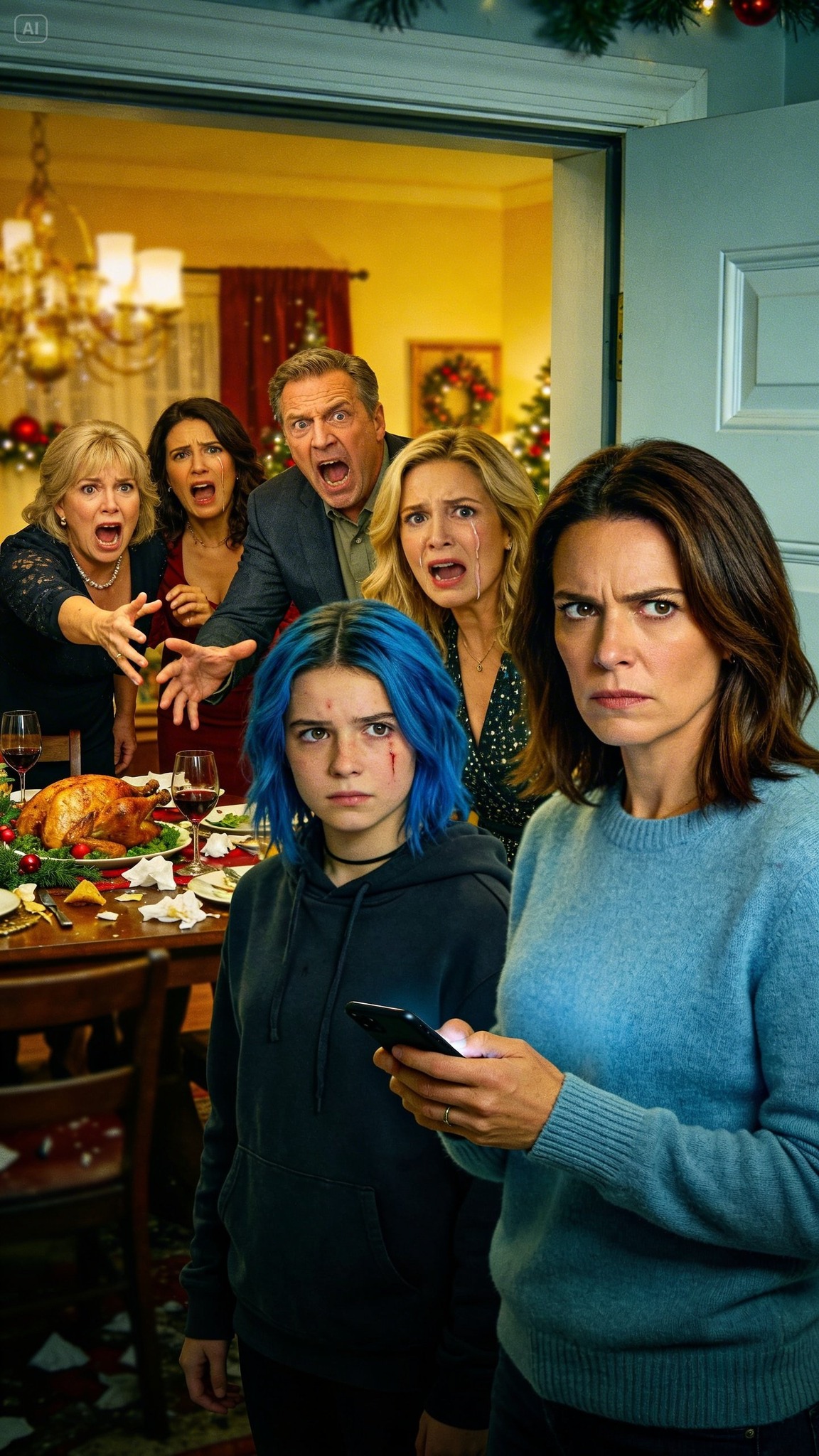 Why did my family kick me out on Christmas morning?
