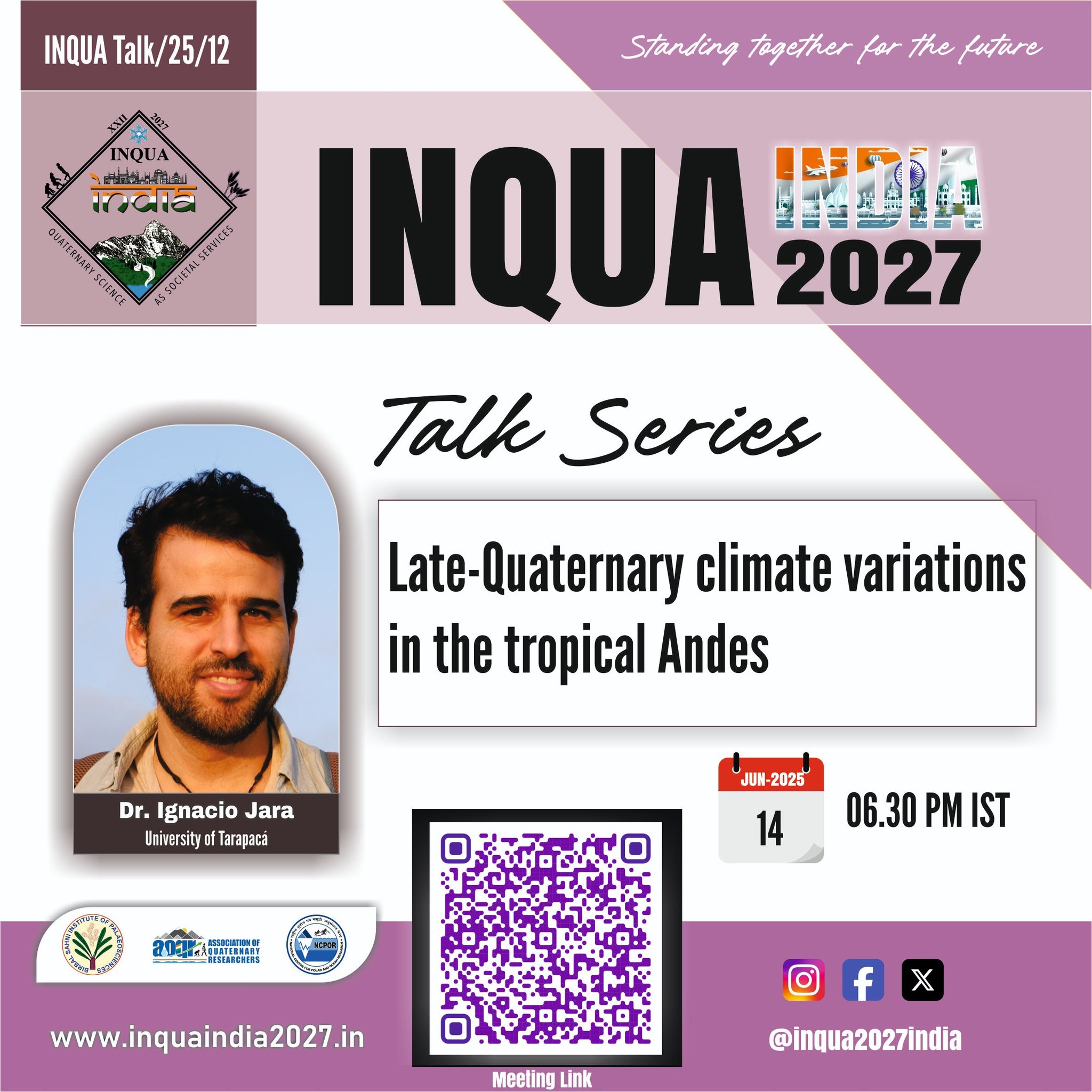 Inqua2027 - INQUA 2027 Talk Series | Talk 25/12 We’re thrilled to host ...