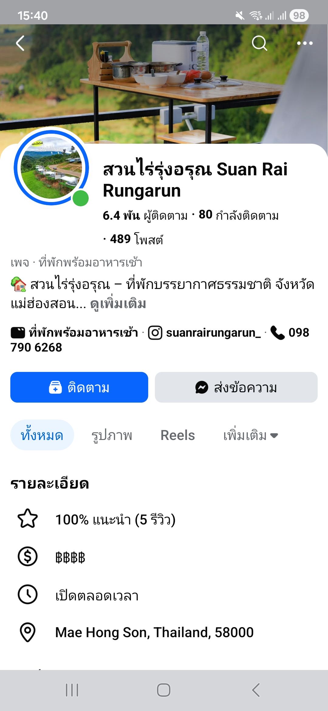 หาที่พักบ้านรักไทย จ.แม่ฮ่องสอน | Cr-cnx004 // Cm035 | Facebook