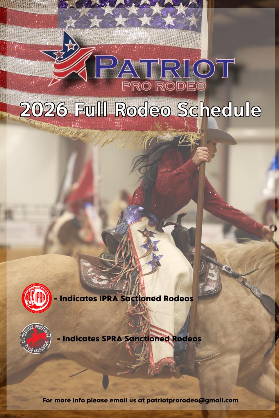 ⬇️🔥Official 2026 Rodeo Schedule is... - Patriot Pro Rodeo | Facebook