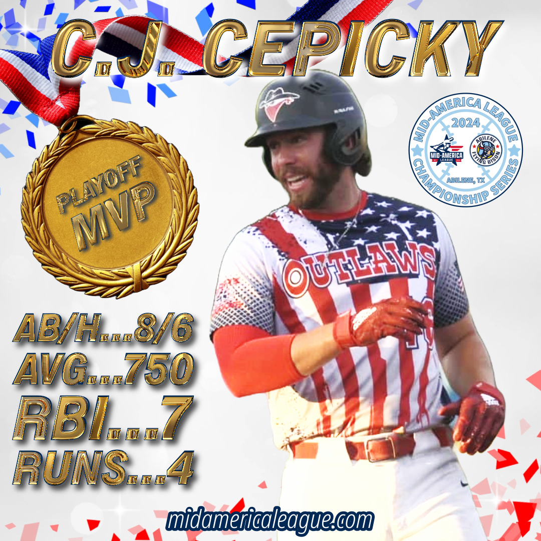 🏅 Congratulations to the Joplin... - Mid America League | Facebook