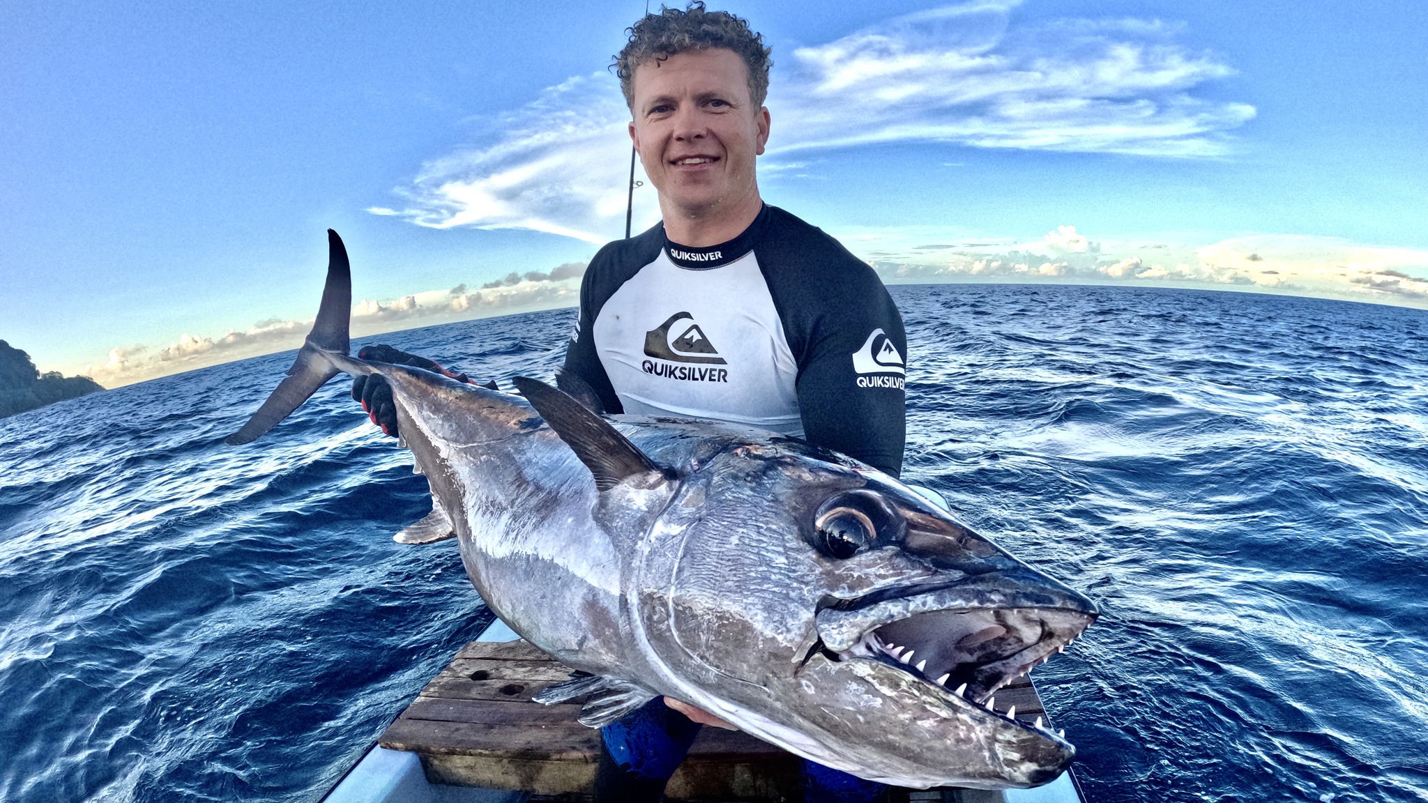 Ollie - The Dogtooth Tuna - Easy to see where it's name comes from ...