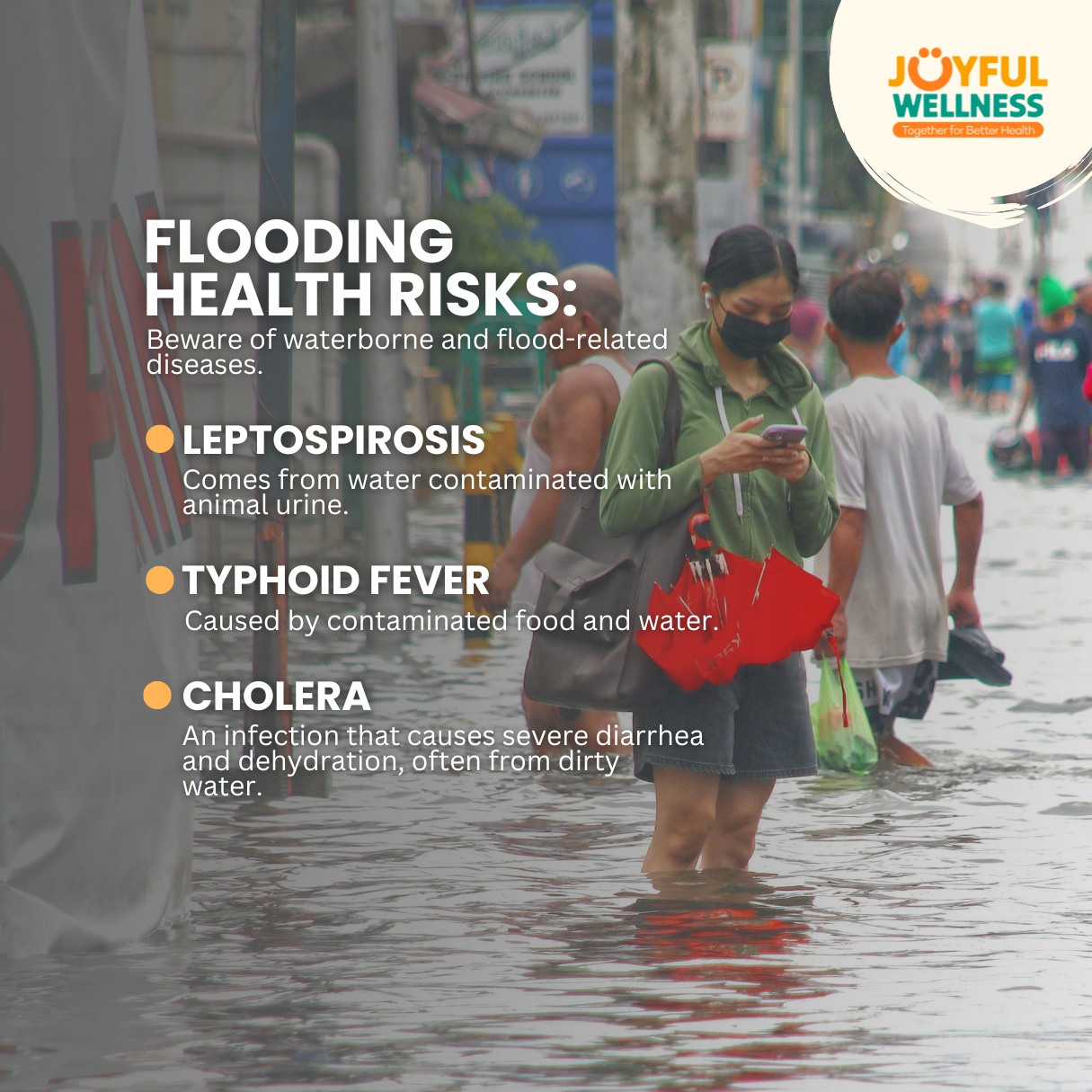 Joyful - Baha na naman? Flood season doesn't just bring rising waters ...