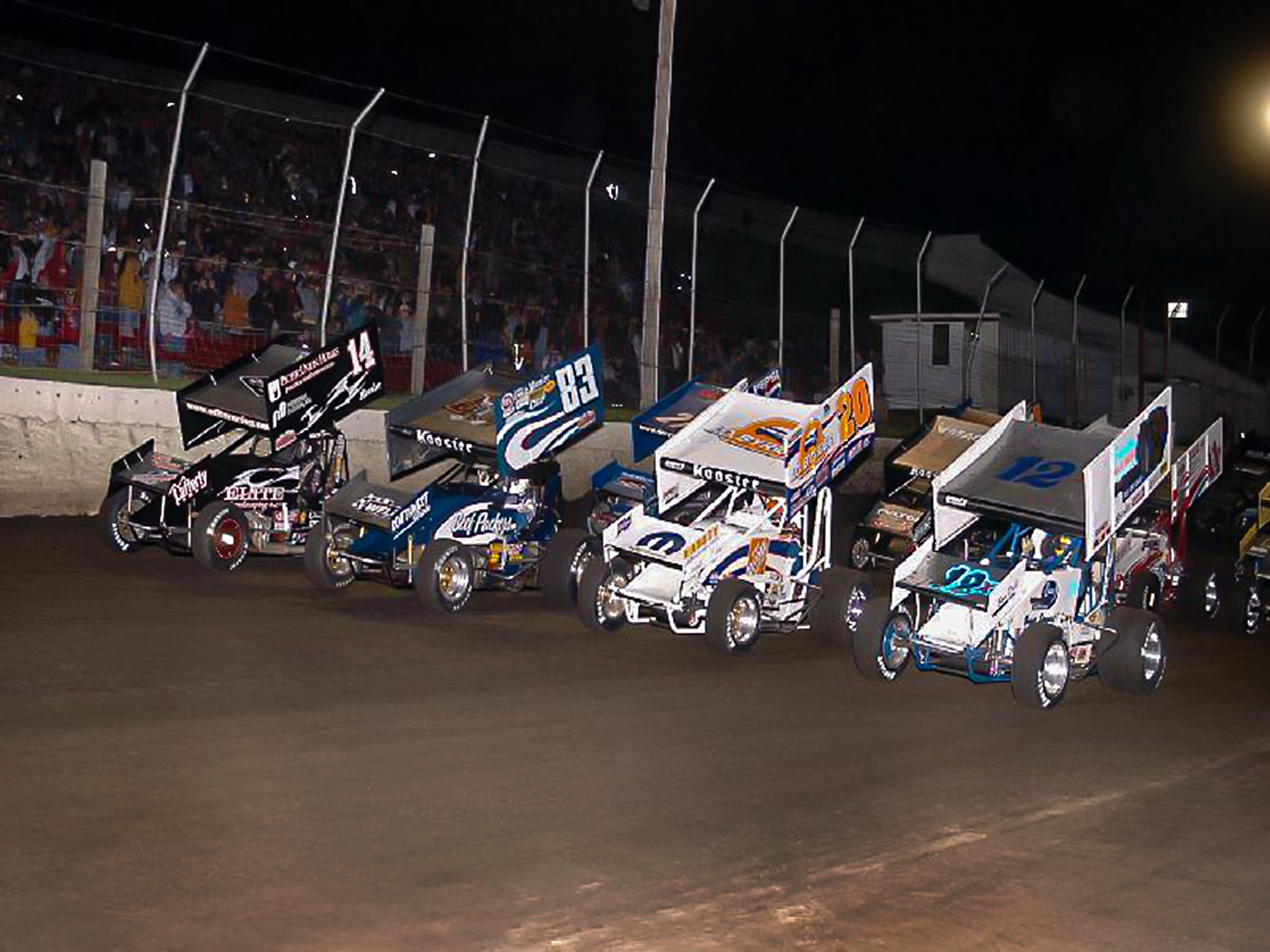 Sprint - Tuesday, July 6, 2004 - Huset's Speedway - World of Outlaws ...