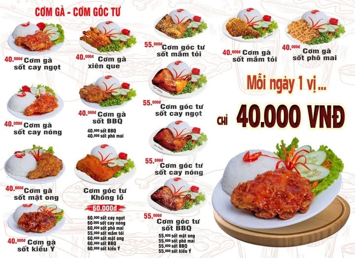 Guu Chicken - Gà rán, Cơm gà, Trà sữa - 96 Vân Trì, Đông Anh | Hanoi