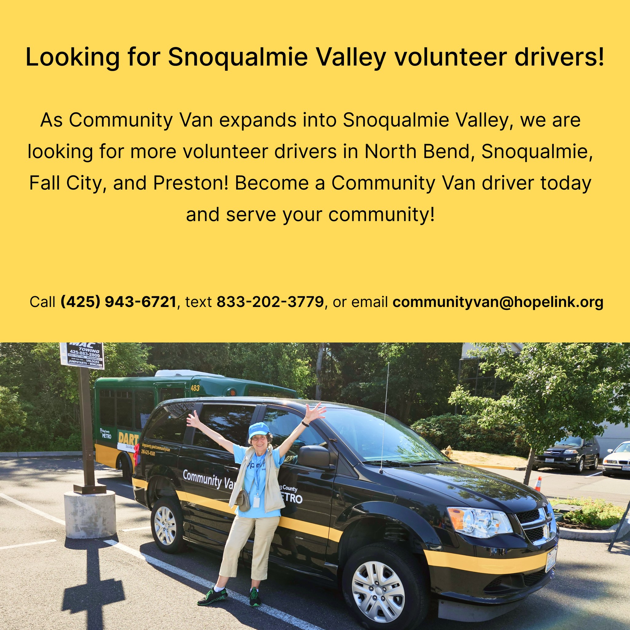 As Community Van expands into... - Redmond Community Van | Facebook