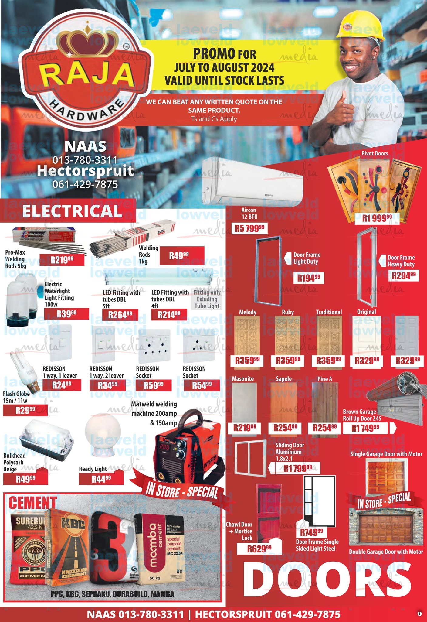 Raja Hardware Hectorspruit & Naas | Kamaqhekeza
