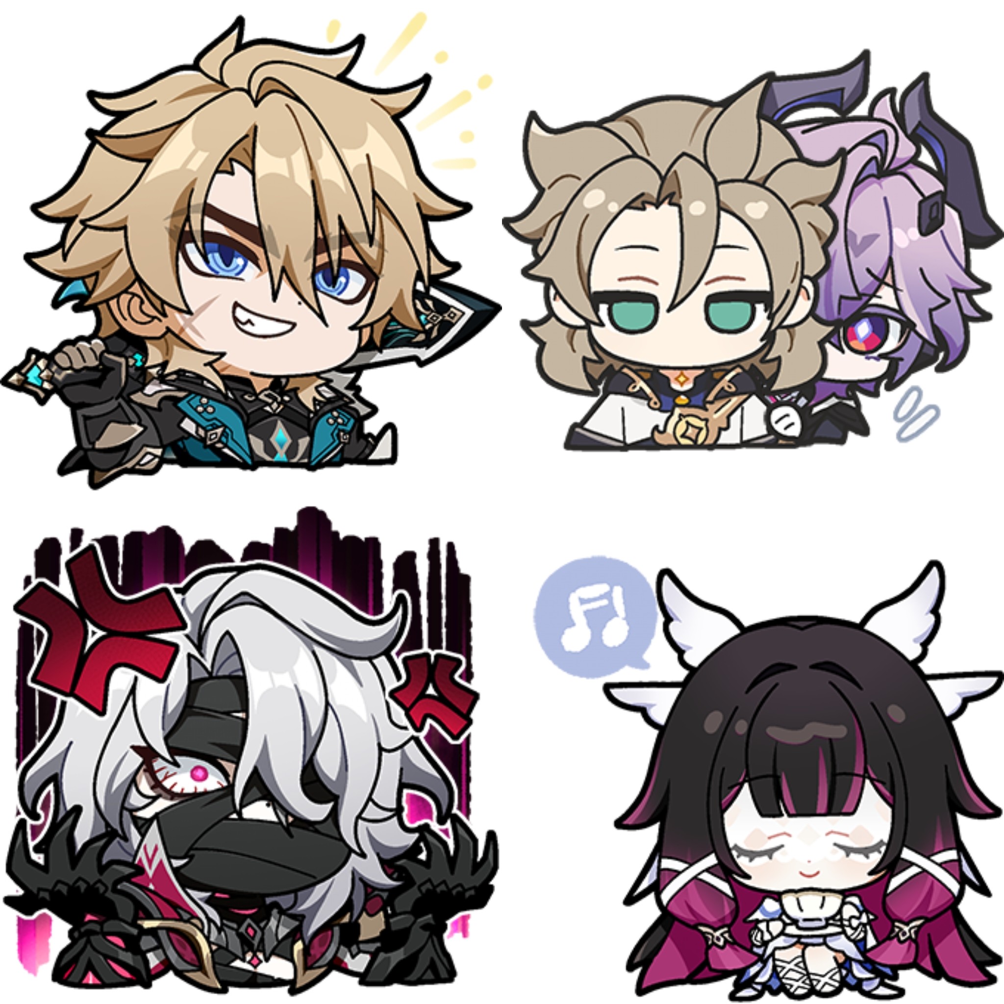 Varka, Albedo, Durin, Rerir & Columbina... - Genshin Universe | Facebook