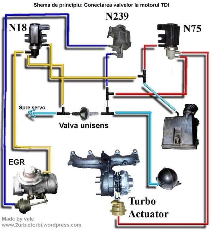 VW 2.0 TDI Turbo Diagram and Setup Guide