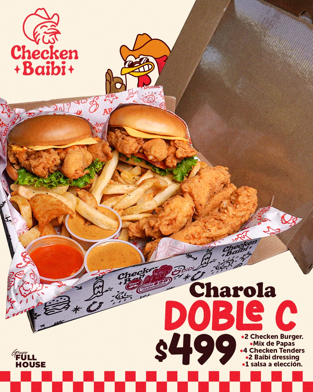 Checken - Las mejores combinaciones en un solo lugar…#CheckenBaibi ...