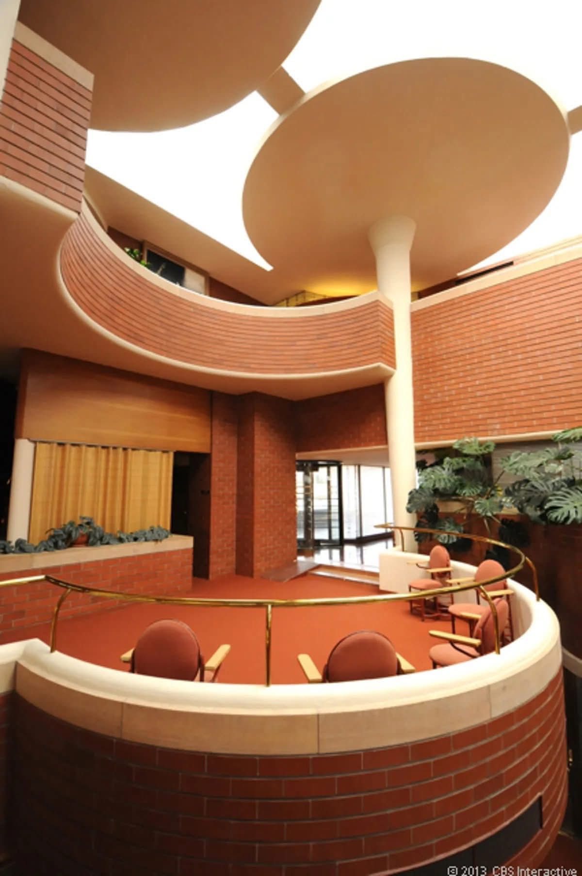 The Great Workroom of the S.C. Johnson Administration Building by