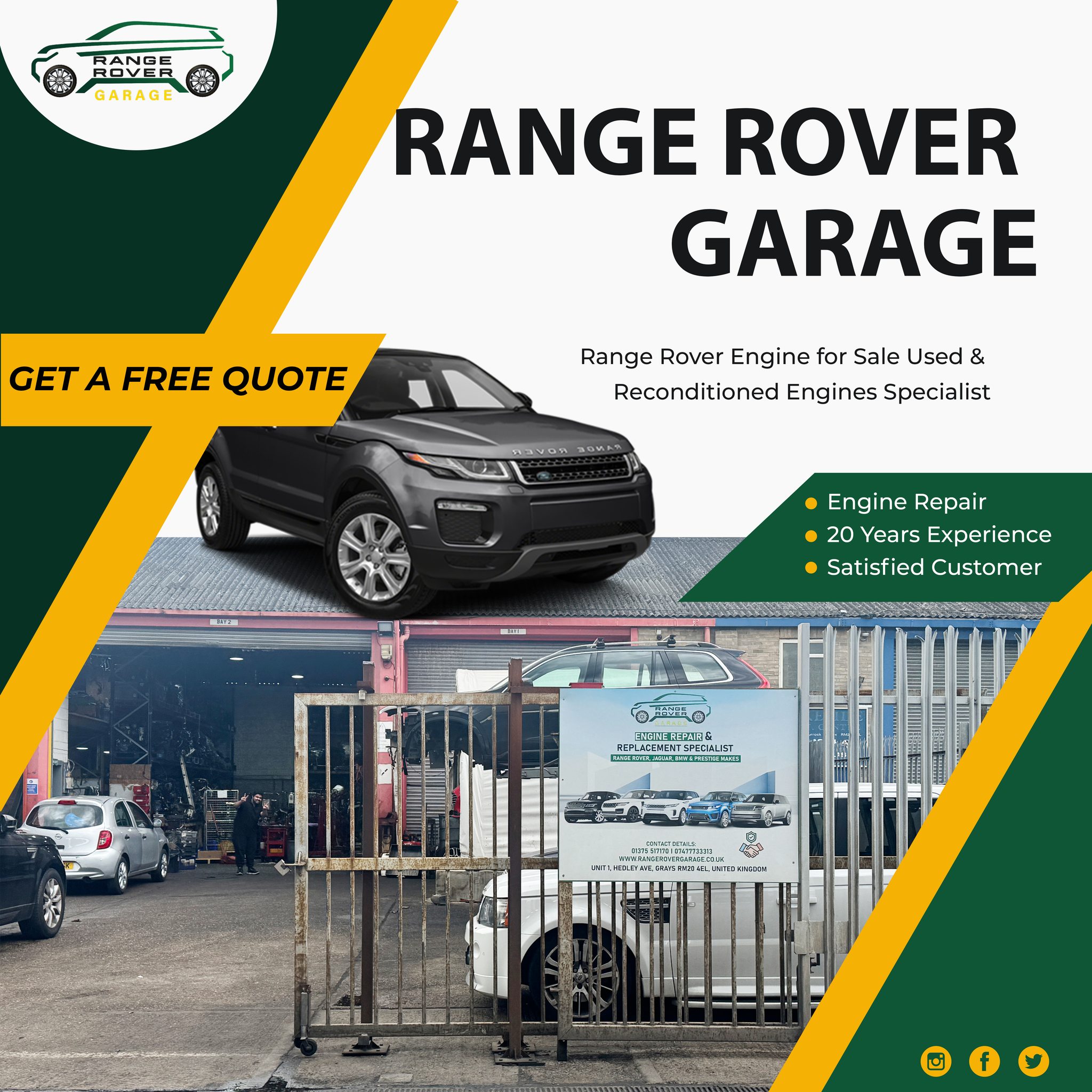 Range - At Range Rover Garage, we specialize in used and reconditioned ...