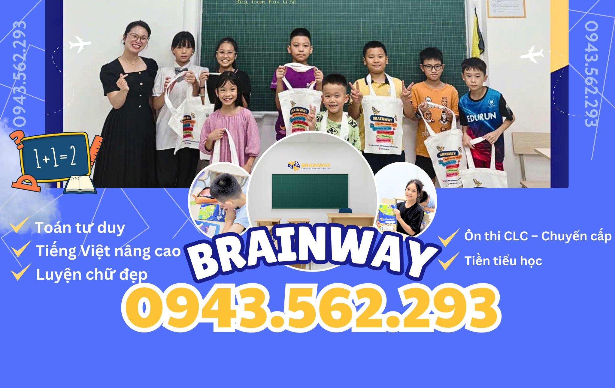 Brainway trung tâm bồi dưỡng kiến thức tiểu học | Hanoi