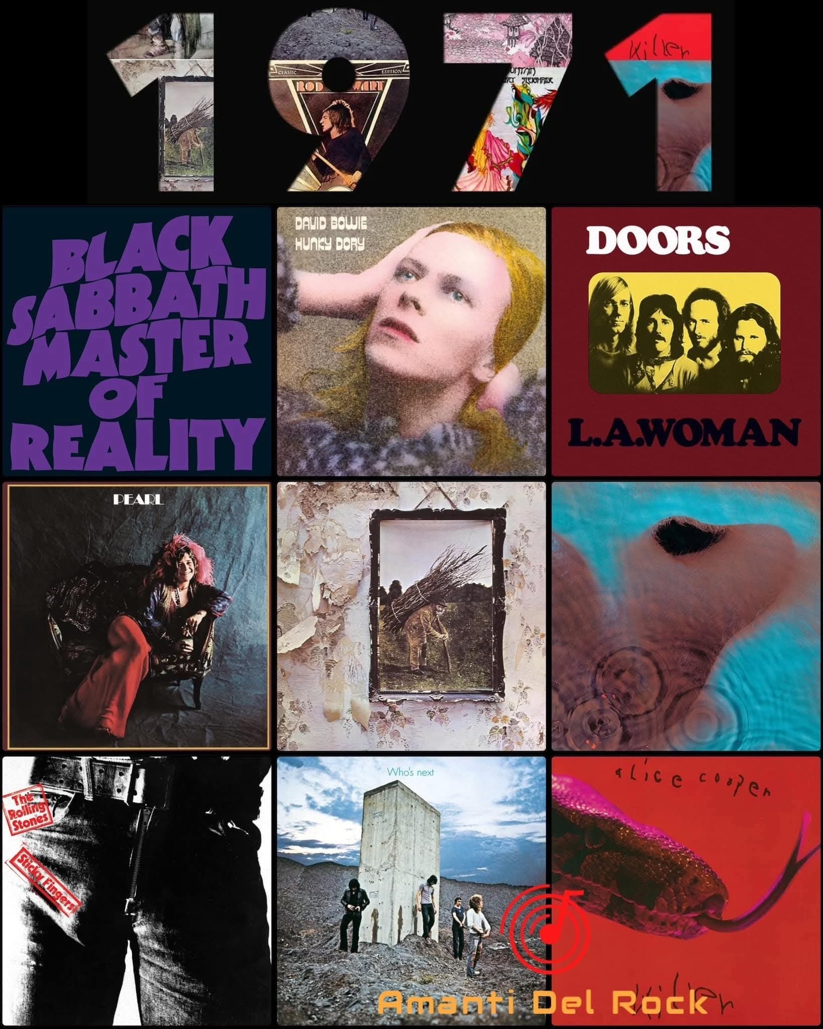 TOP - The 10 best rock albums of 1971 Which one is your favourite? 1 ...