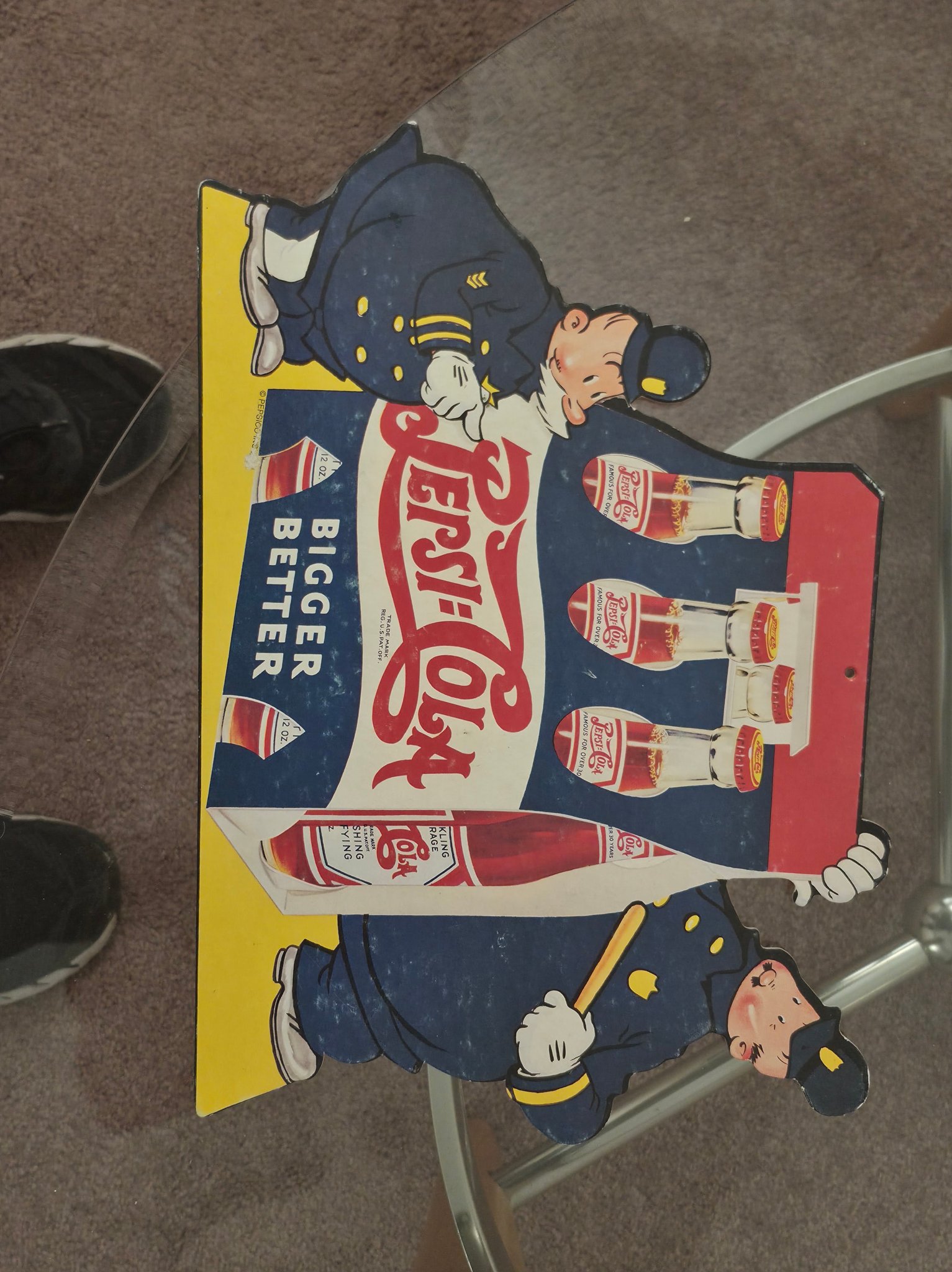 What is the value of an old Pepsi sign? display picture 1