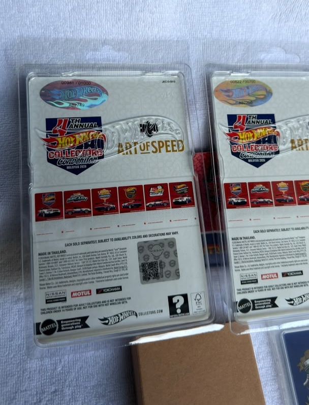 Hot Wheels Collector Convention Malaysia Dinner Set 2026 for sale