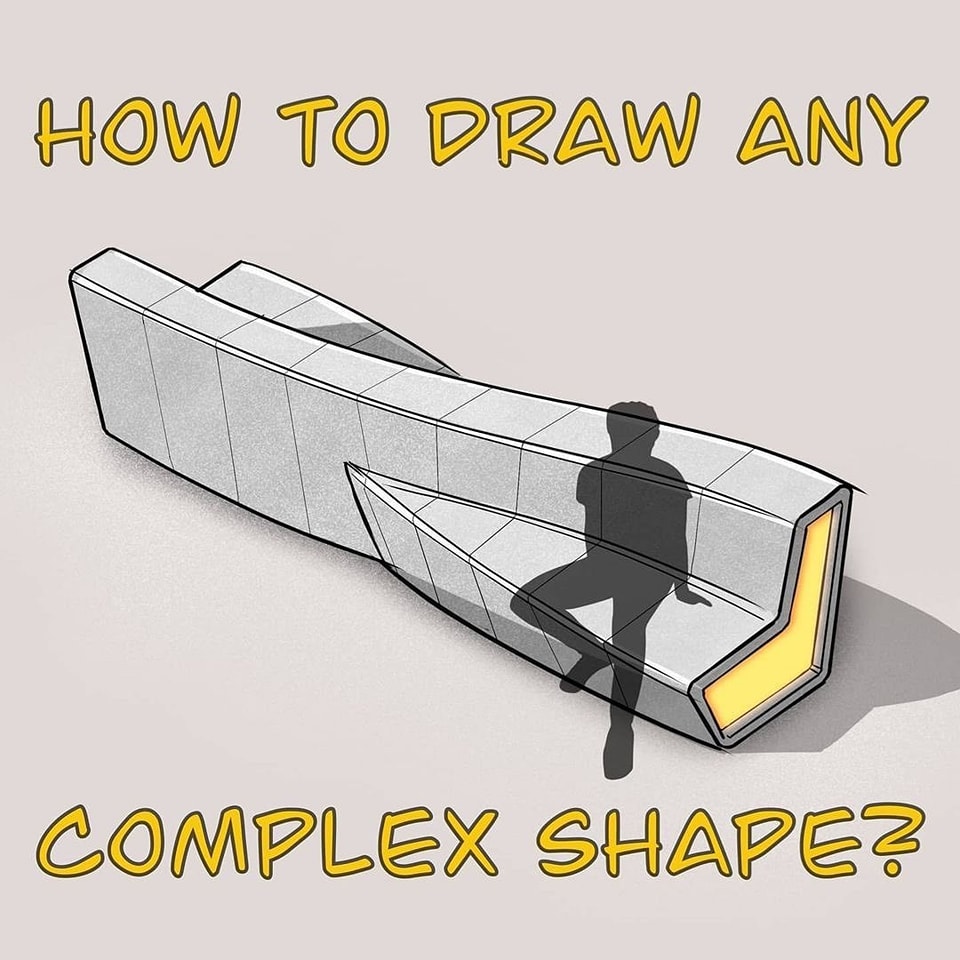 HOW TO DRAW ANY COMPLEX SHAPE?... - Architectural Explained