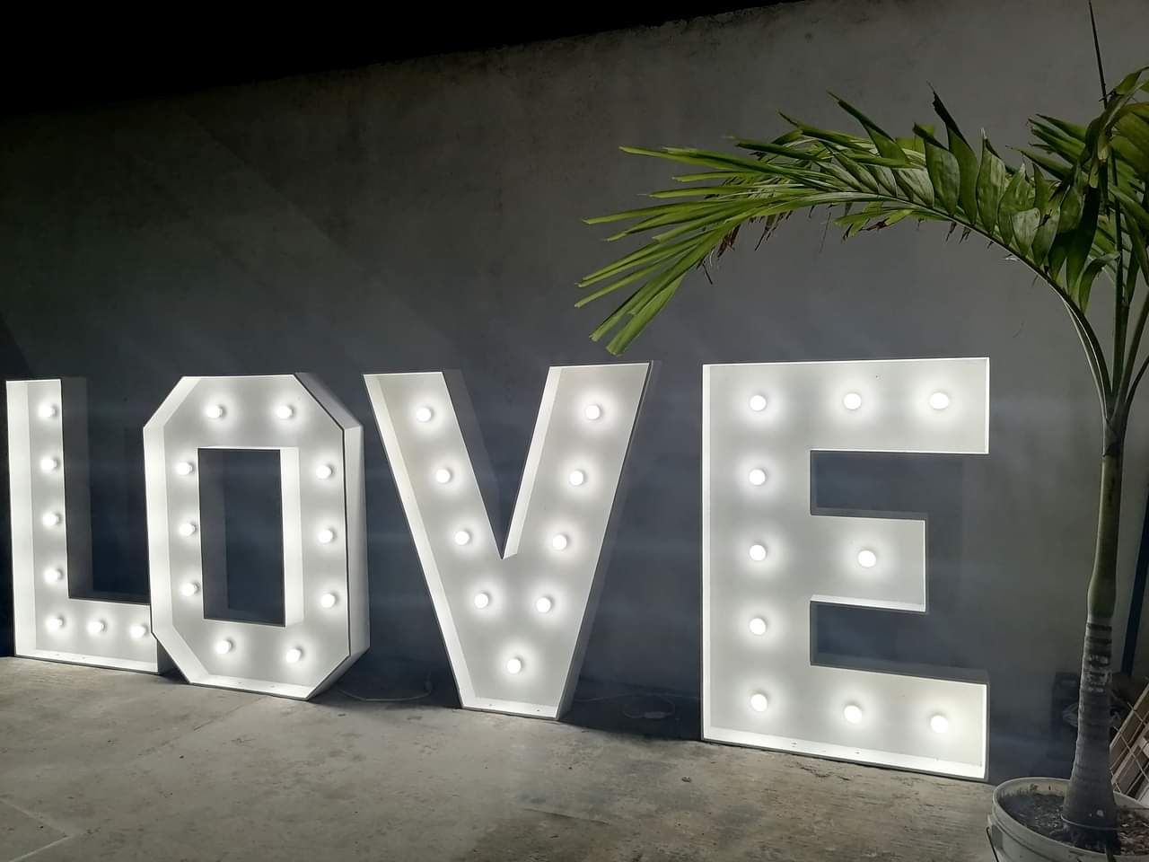 MEGA - Renta de letras gigantes LOVE, ideales para boda o pedida de ...