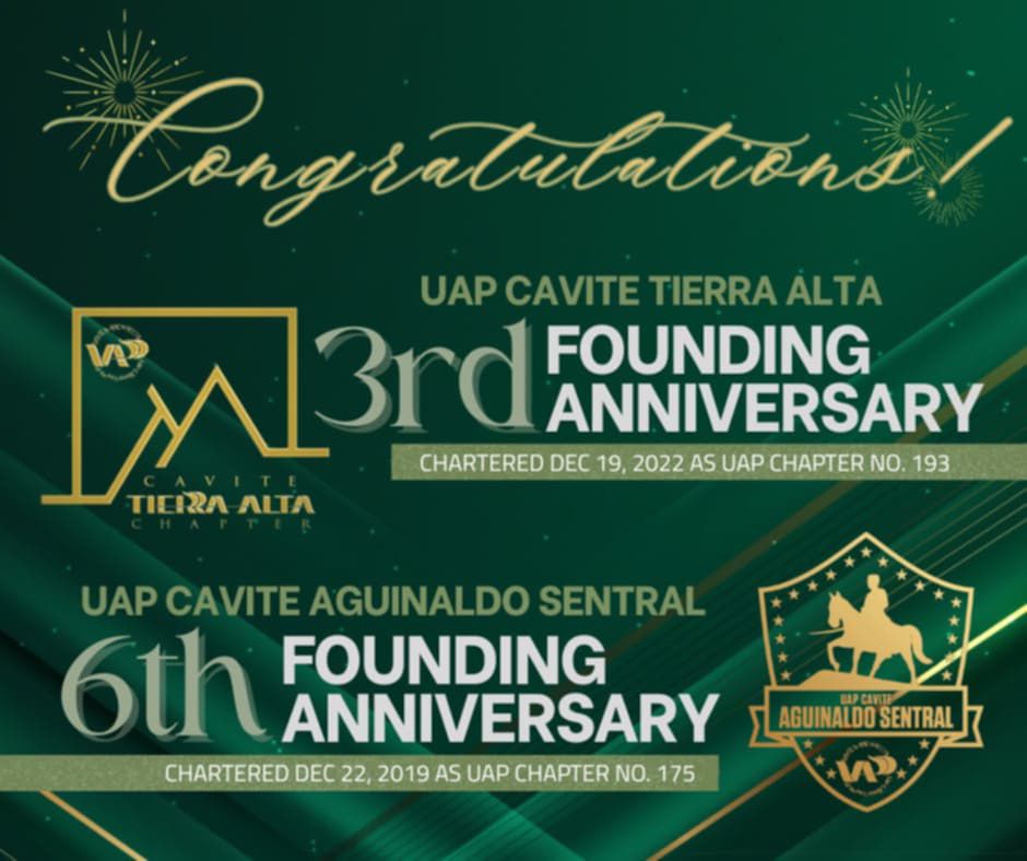 UAP - | 1 Cavite, 1 Strong Arkitektong Kabitenyo | As we commemorate ...