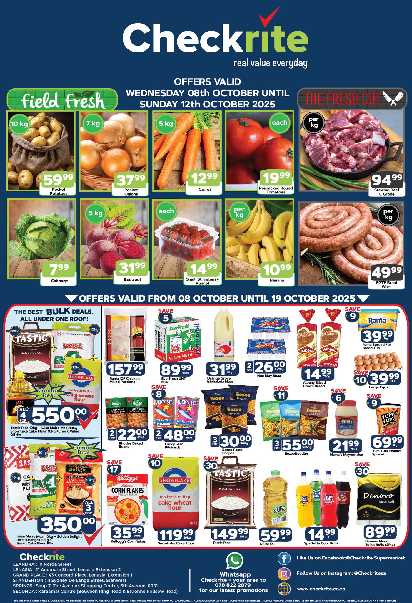 🥦 Fresh deals, big savings, and... - Checkrite Supermarket | Facebook