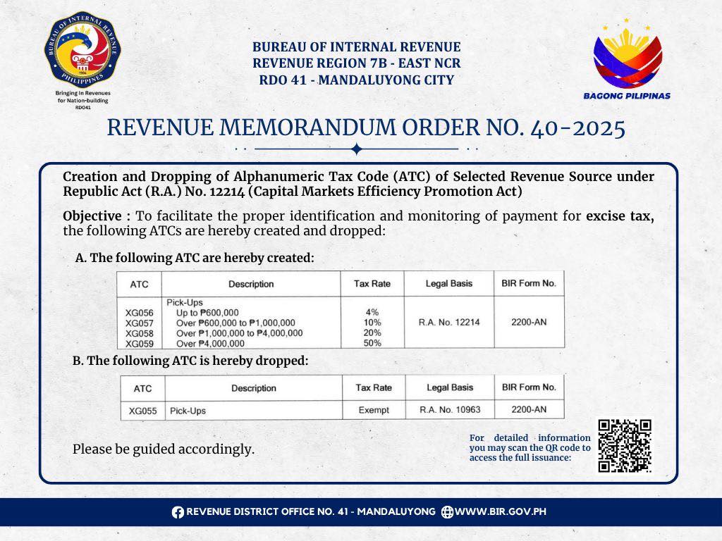 BIR Revenue District Office 041 - Mandaluyong City | Mandaluyong