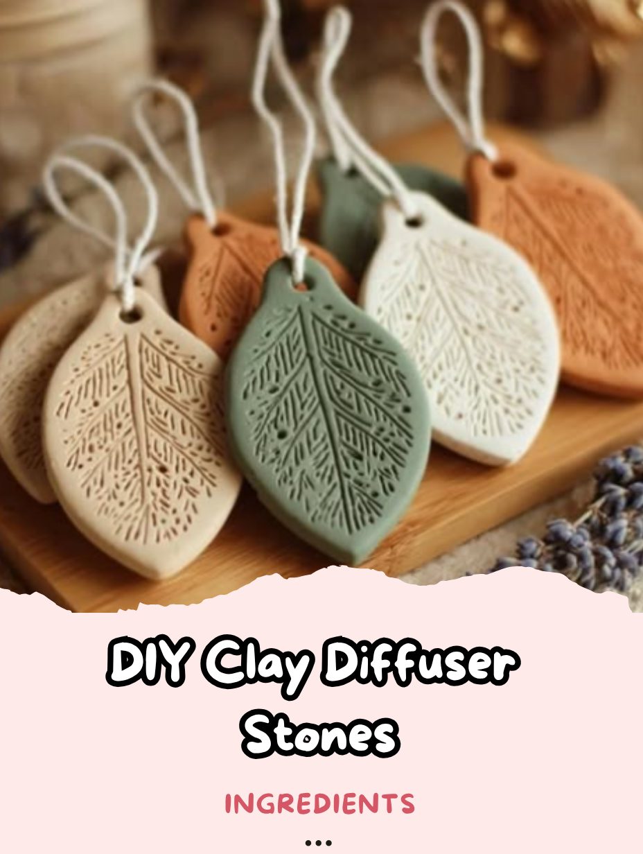 Emma - 🌿 DIY Clay Diffuser Stones – Handmade Fragrance Magic! 🏡 ...