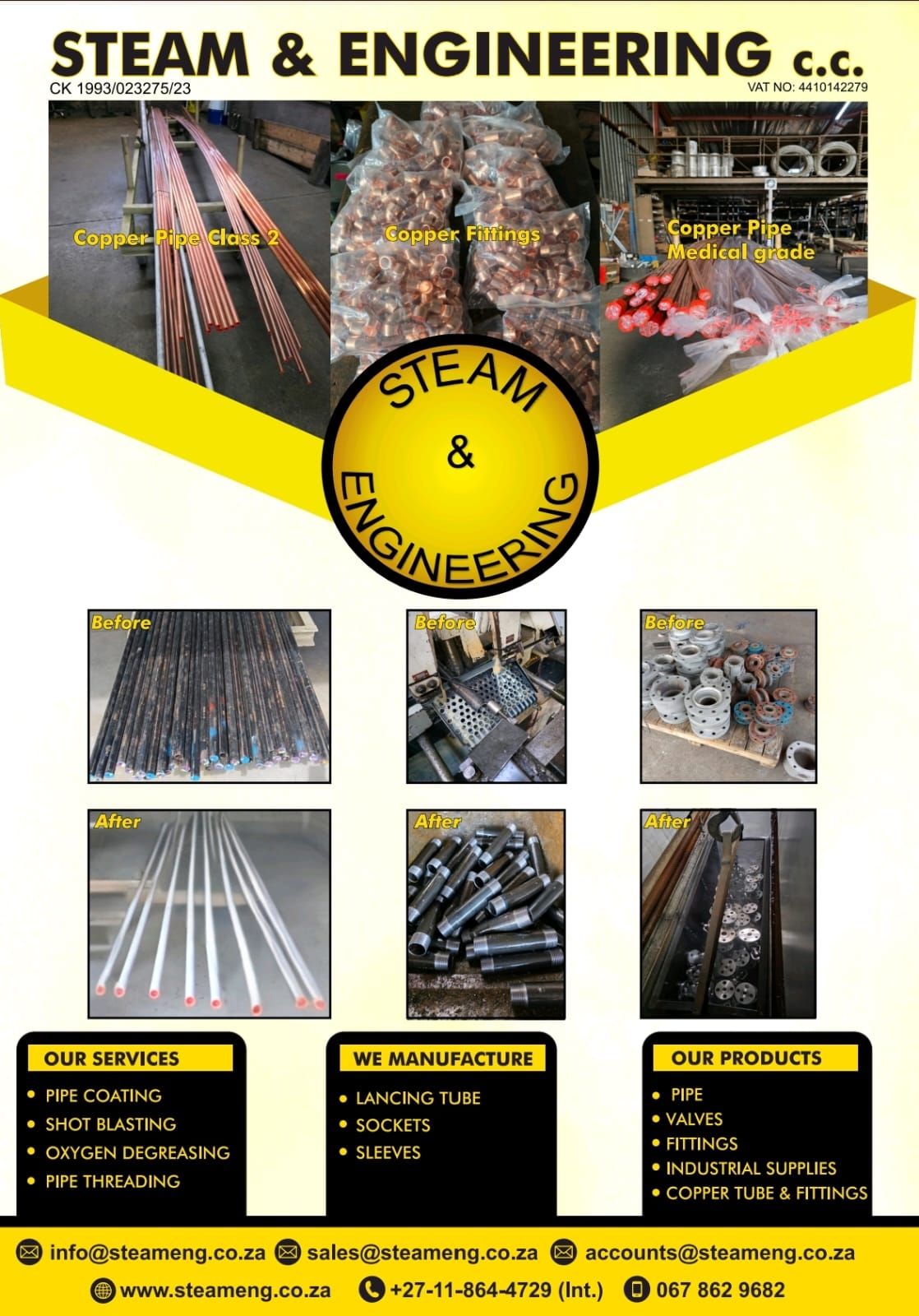 Steam & Engineering | Alrode
