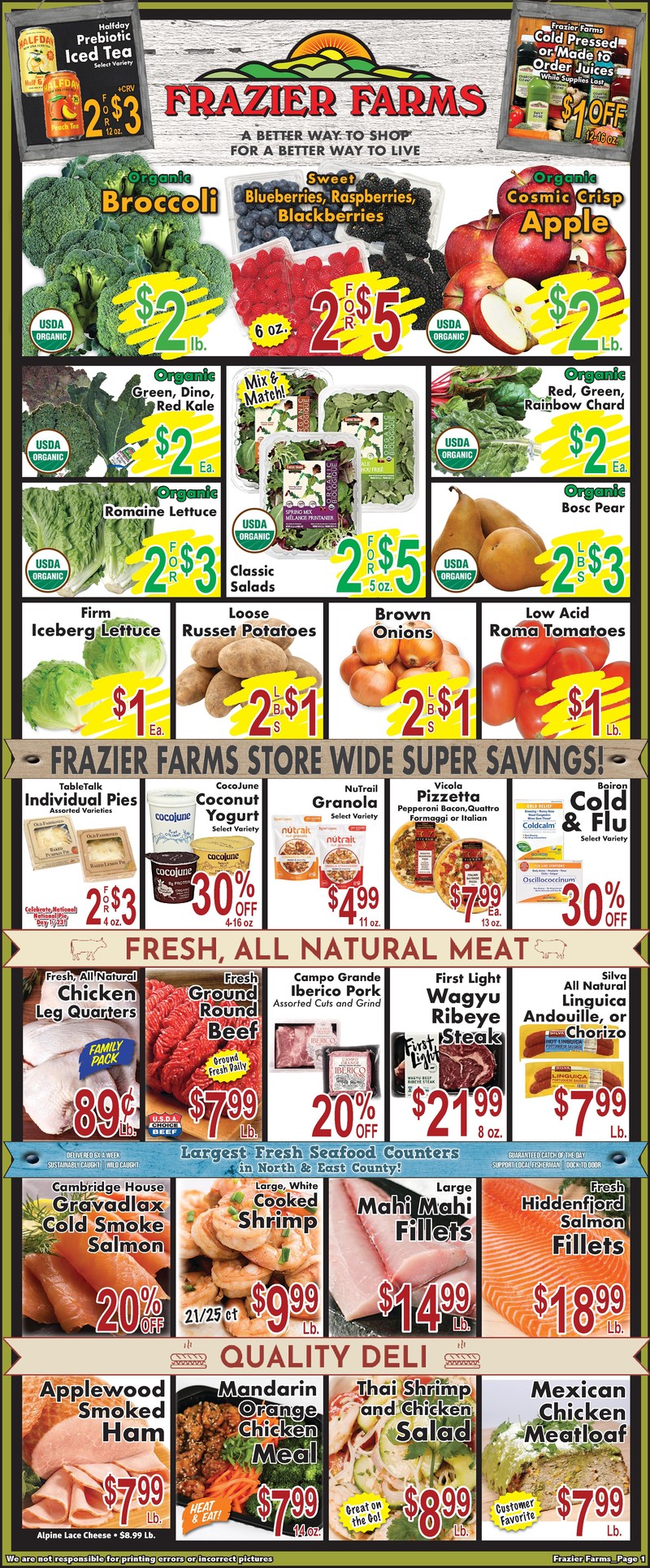 Frazier Farms Weekly Ad