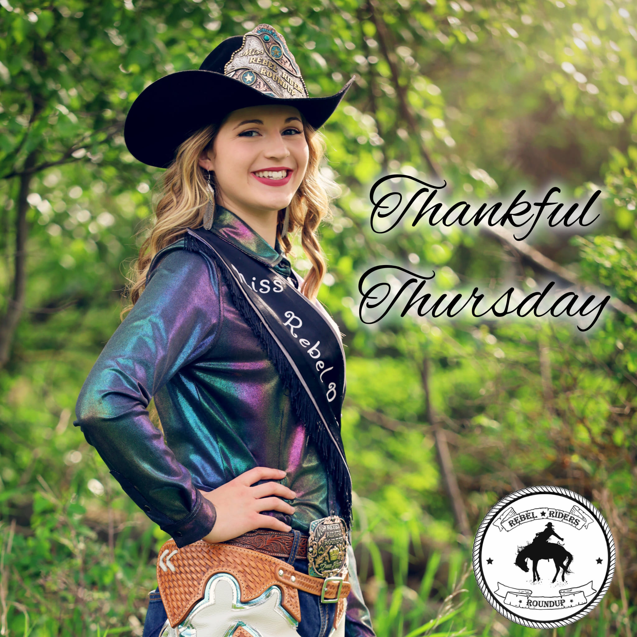 My first Thankful Thursday! I... - Miss Rebel Riders Roundup | Facebook