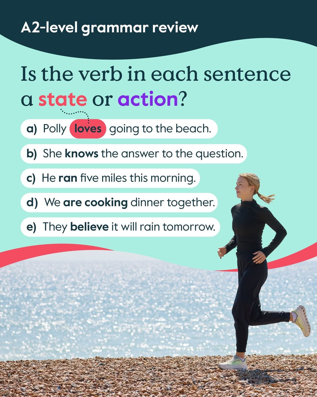 Cambridge - State and action verbs can be confusing for students. 🤯 ...