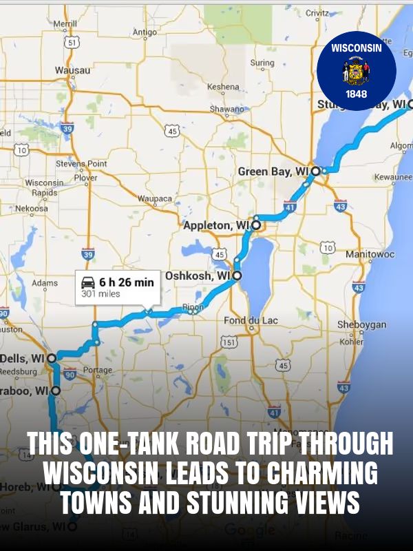 I Love - This One-Tank Road Trip Through Wisconsin Leads To Charming ...
