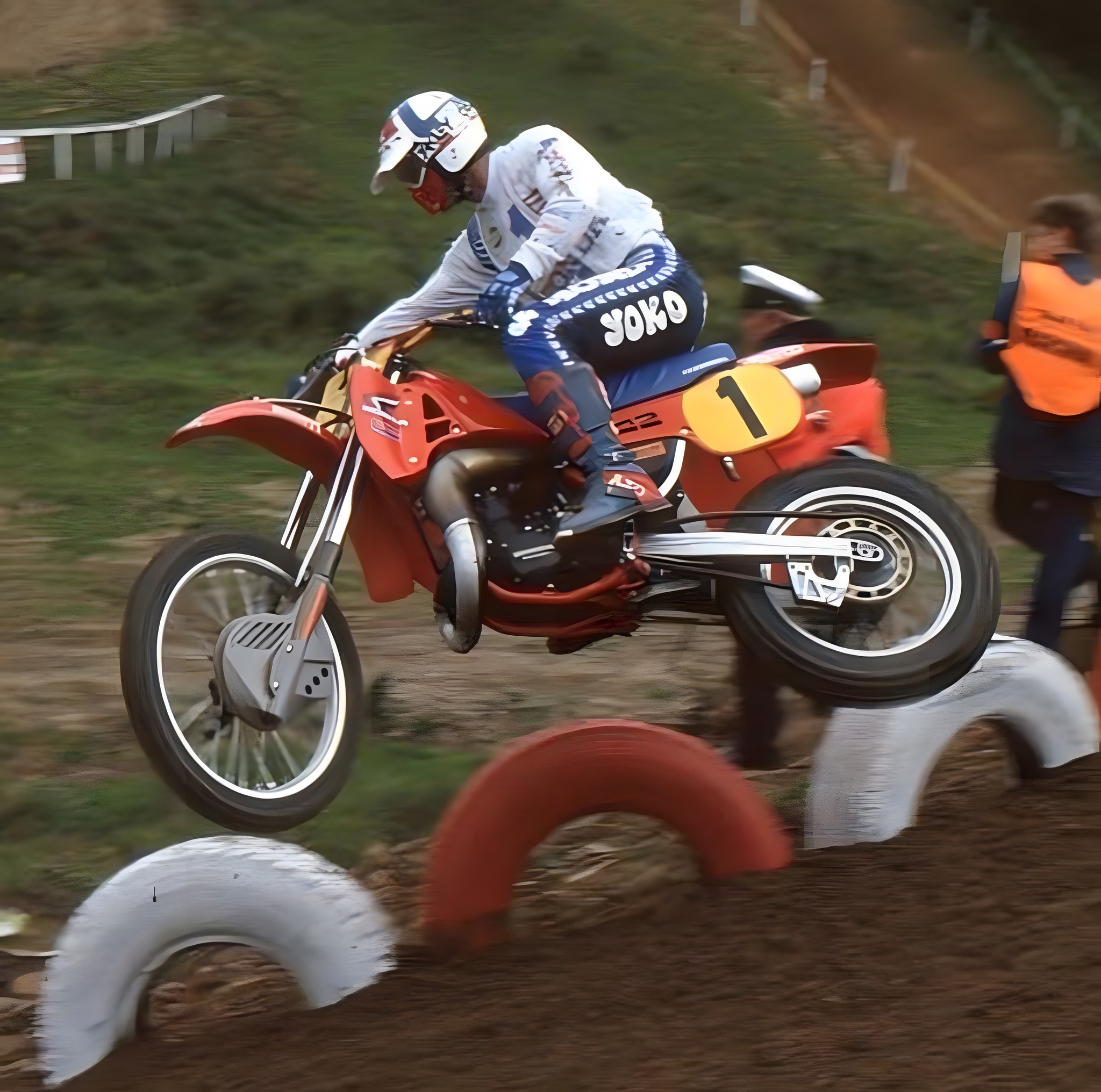 1985 … Gaildorf Germany 🇩🇪 … David Thorpe 🇬🇧 MXdN … ❤️