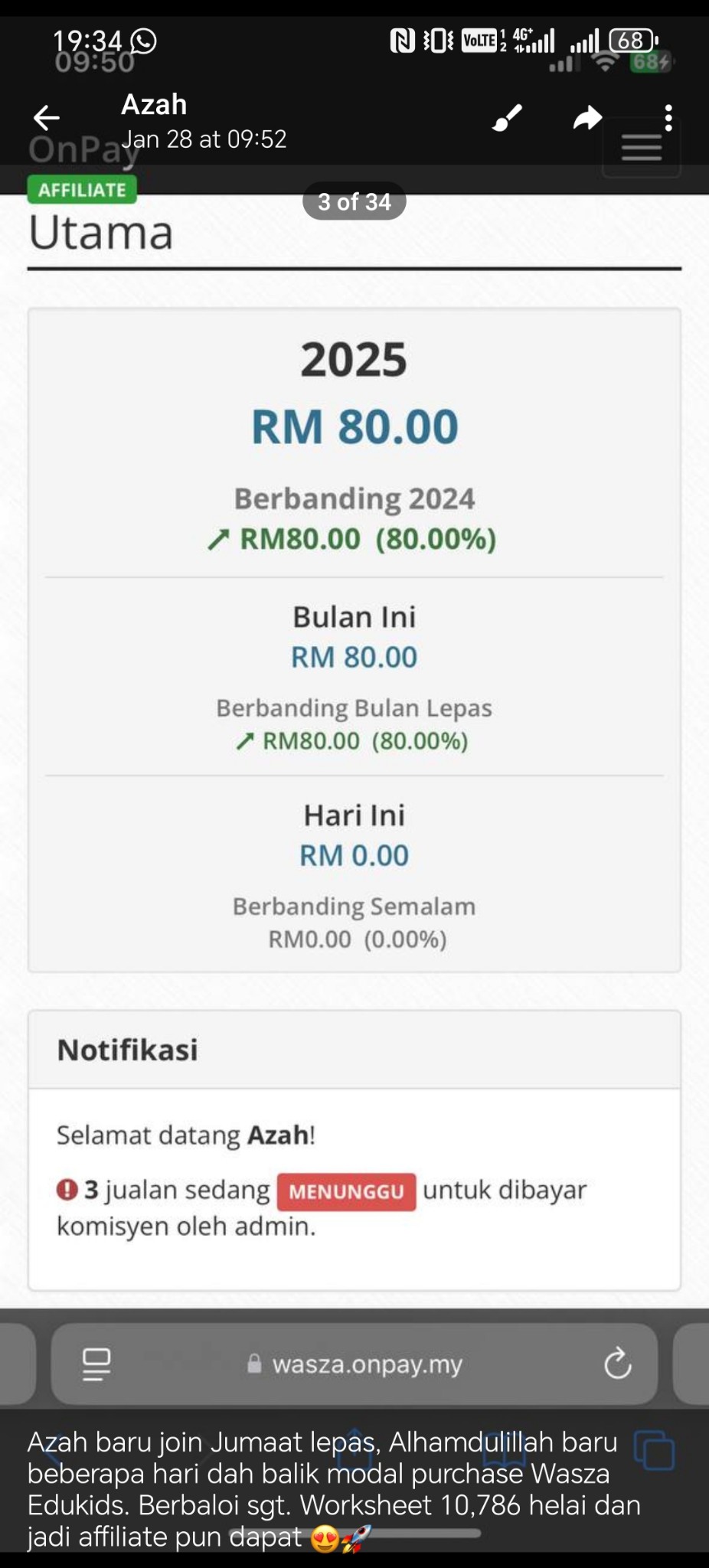Shnurz Hsn - Kalau tiap hari rasa macam nak tambah income... | Facebook