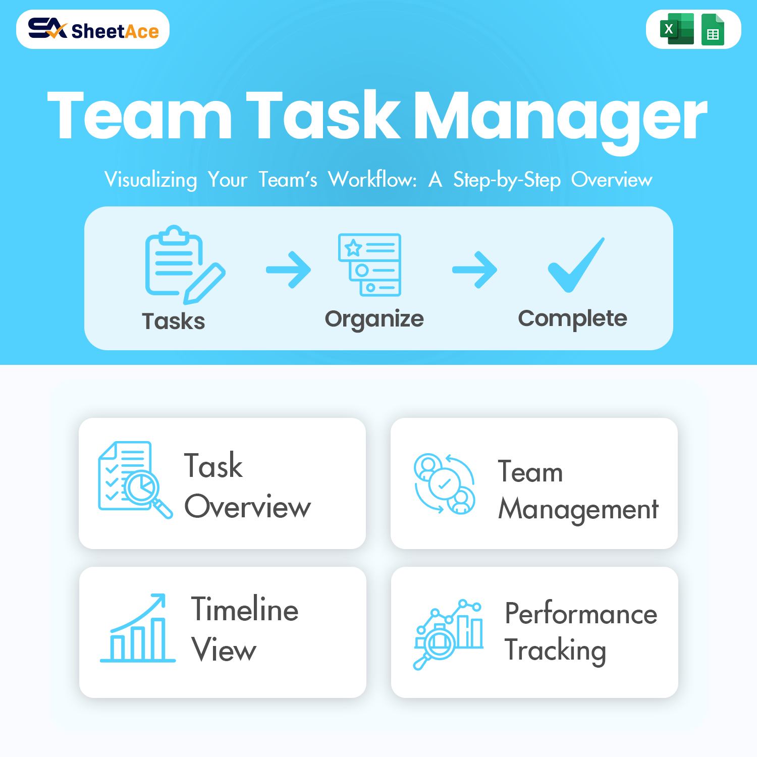 SheetAce - Are you struggling to balance tasks across your team? 🧑‍🤝‍🧑 ...