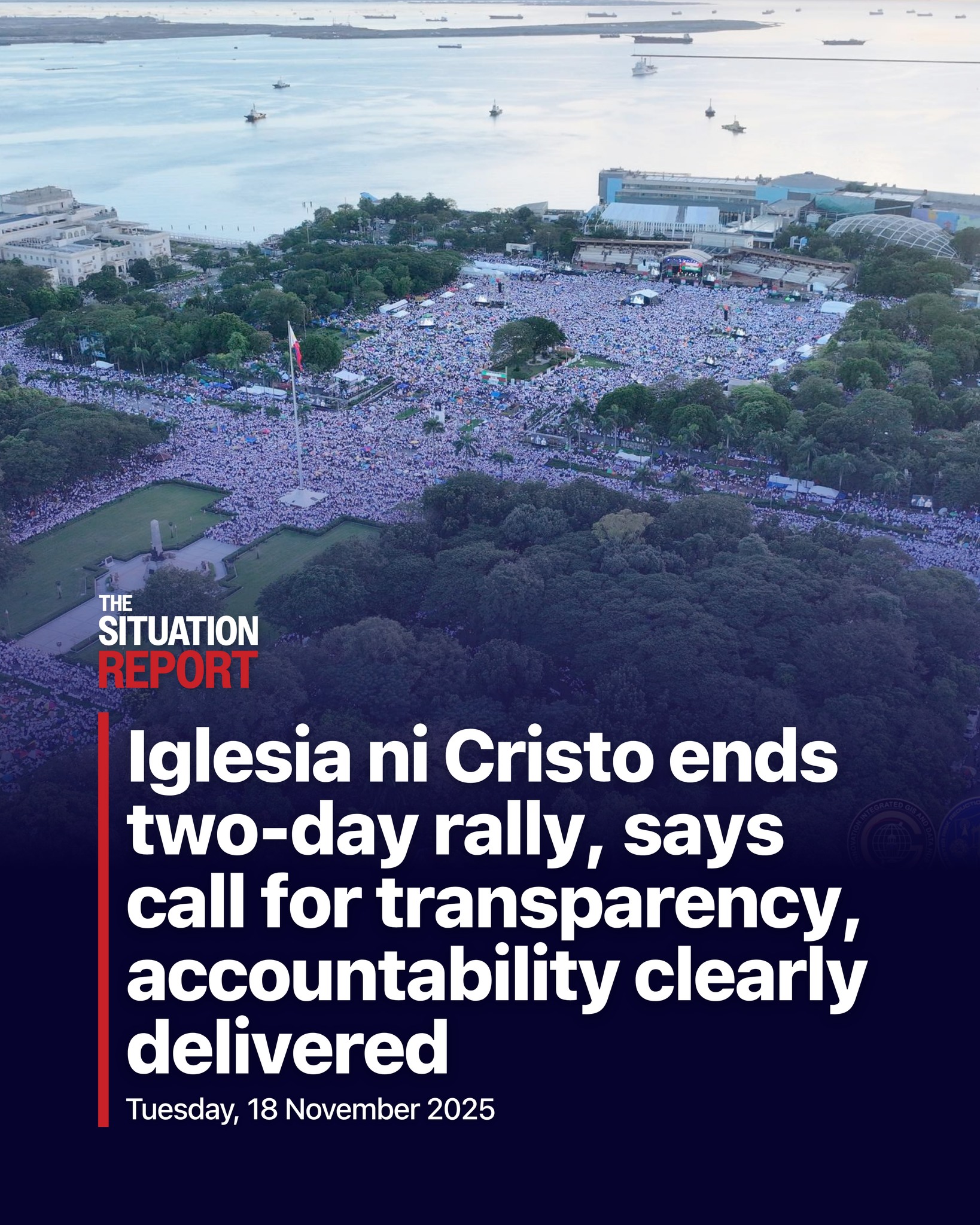 The Situation - The Iglesia ni Cristo (INC) concluded its “Rally for ...