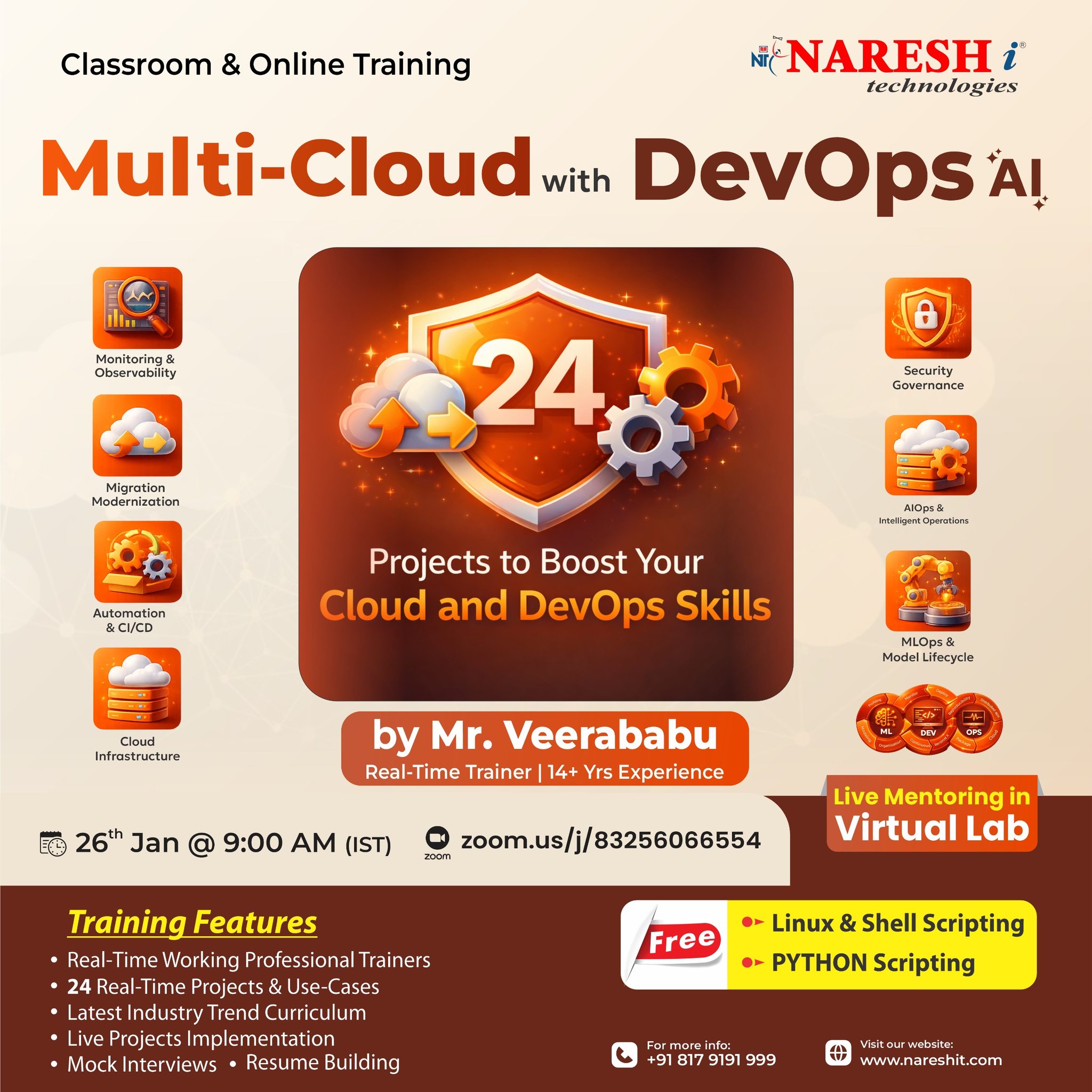 Naresh - 🚀🤖 DevOps AI with Multi-Cloud – Future-Ready Career Program! 👉 ...