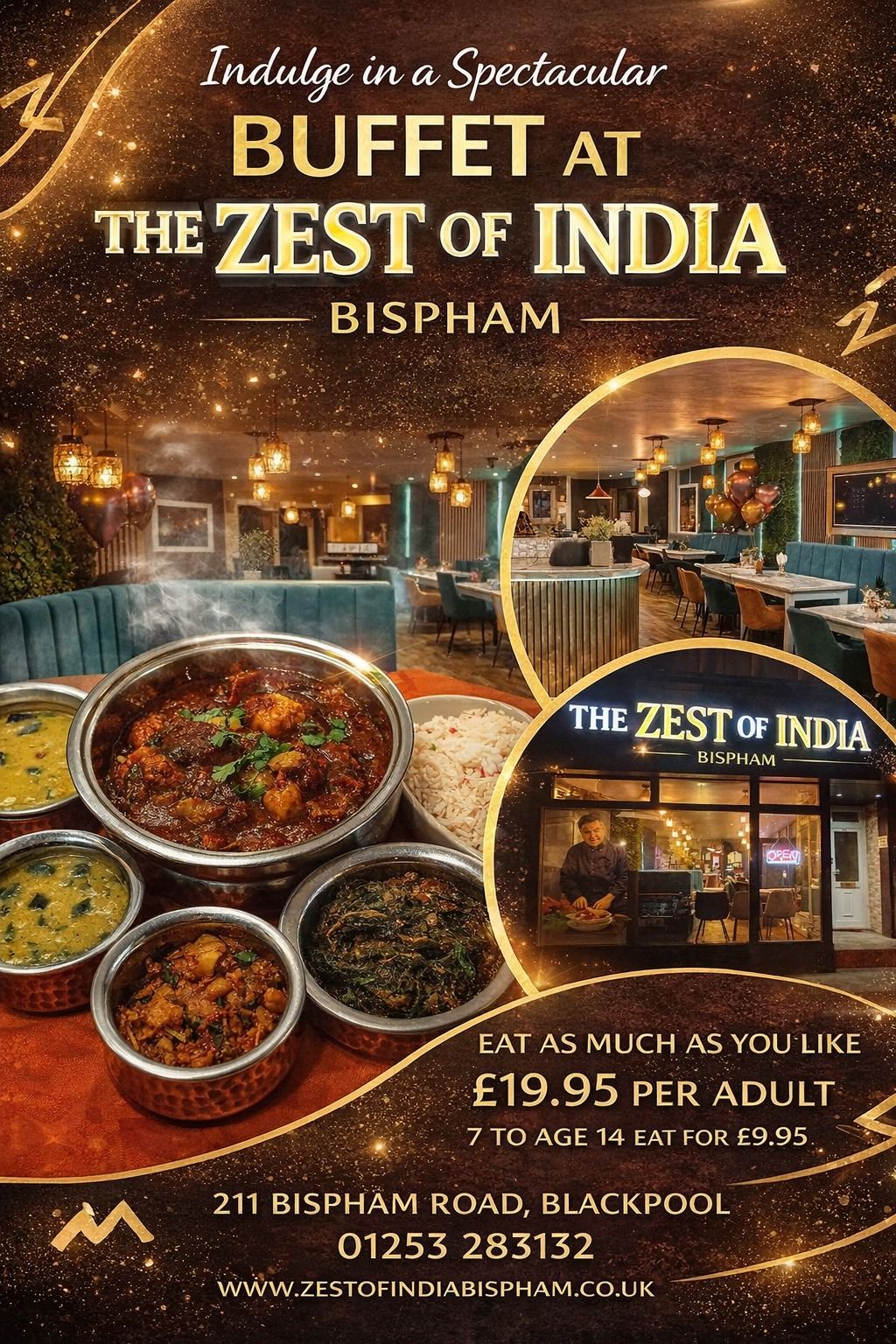 Zest - 🌟 ZEST OF INDIA – BISPHAM Luxury Dining • Unlimited Buffet ...