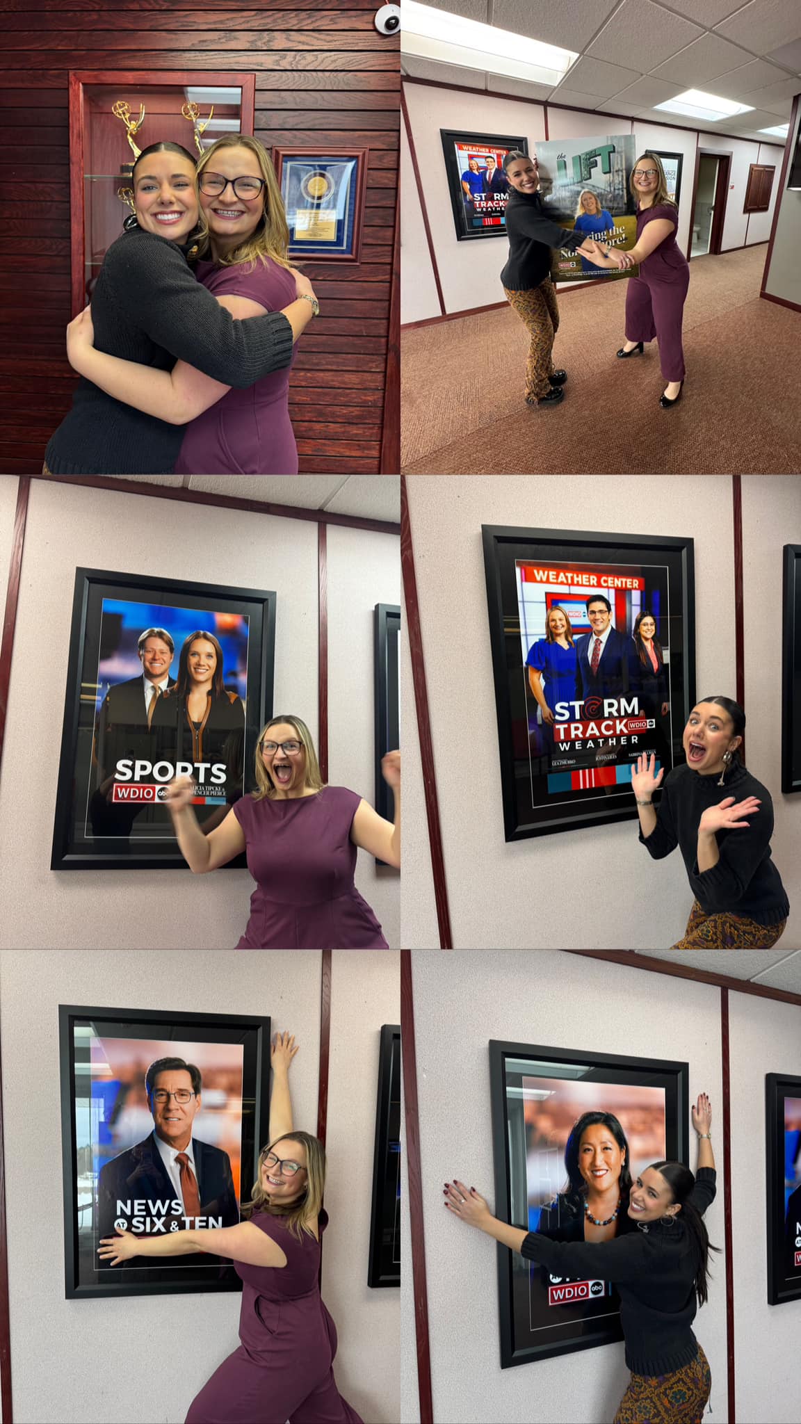 Lea Zmurko WDIO - Celebrating “National Hug a Newsperson Day” with the ...