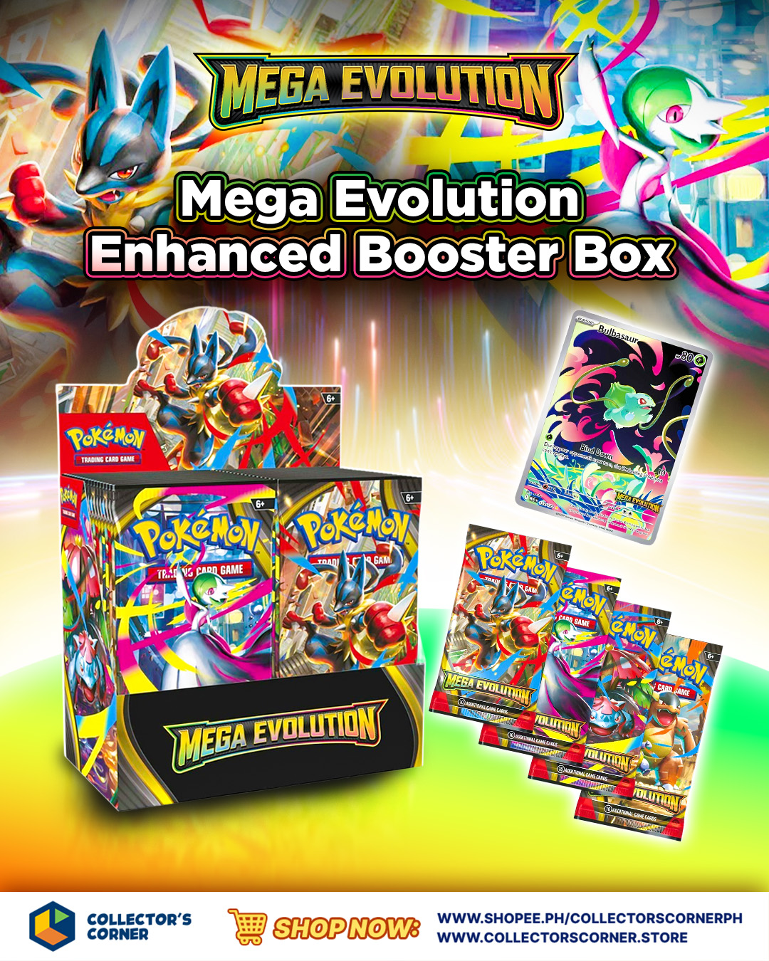 Collector's - Mega Evolution Enchanced Booster Box now available at ...