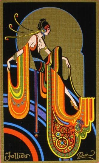 Fred PACKER (1886-1956) Fabulous ART DÉCO Playing Card Follies