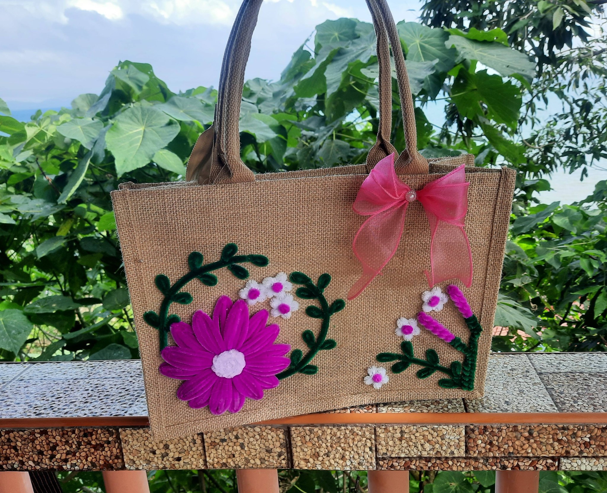 New Design❤️COSTUMIZED TOTE BAG ABACA ?