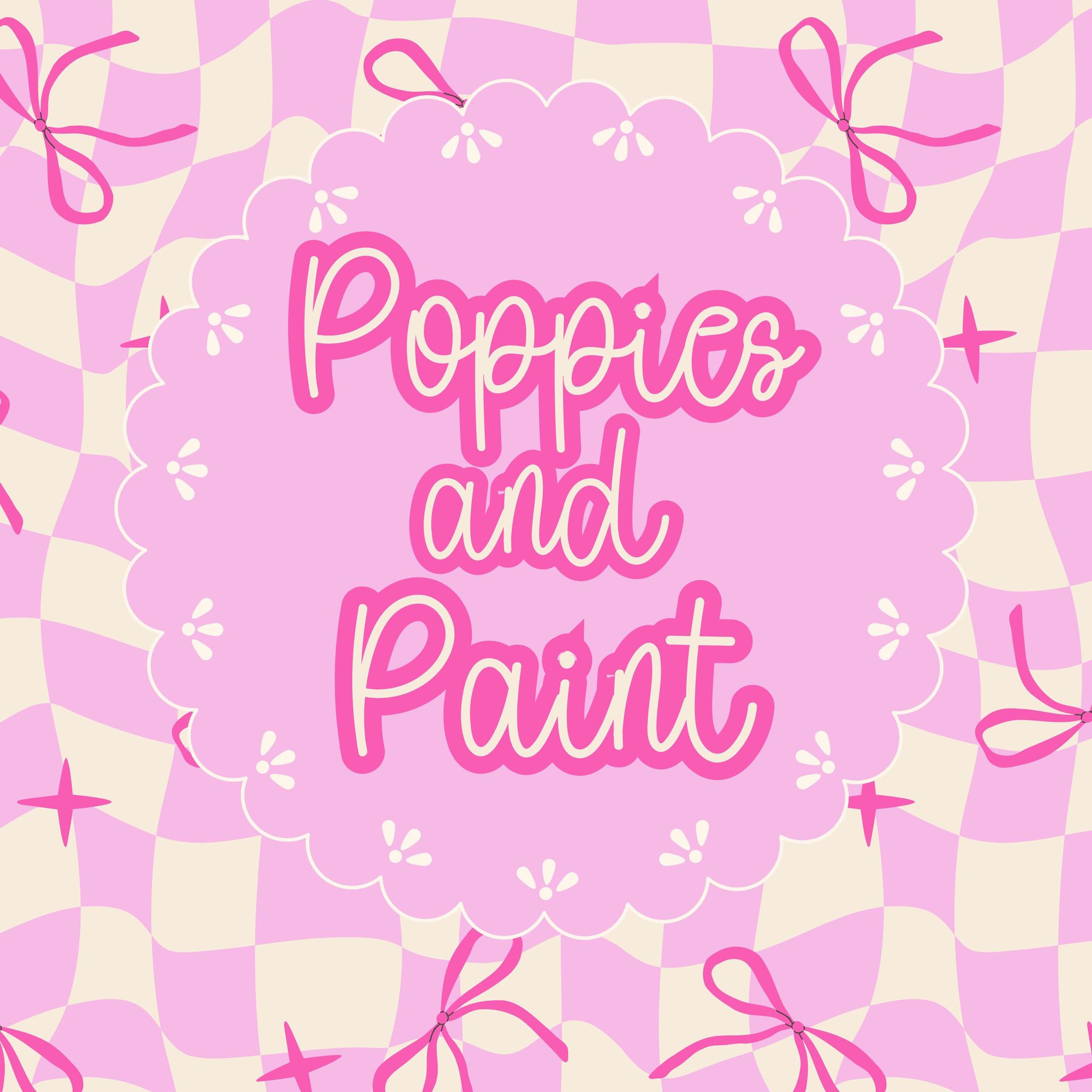 Poppies and Paint